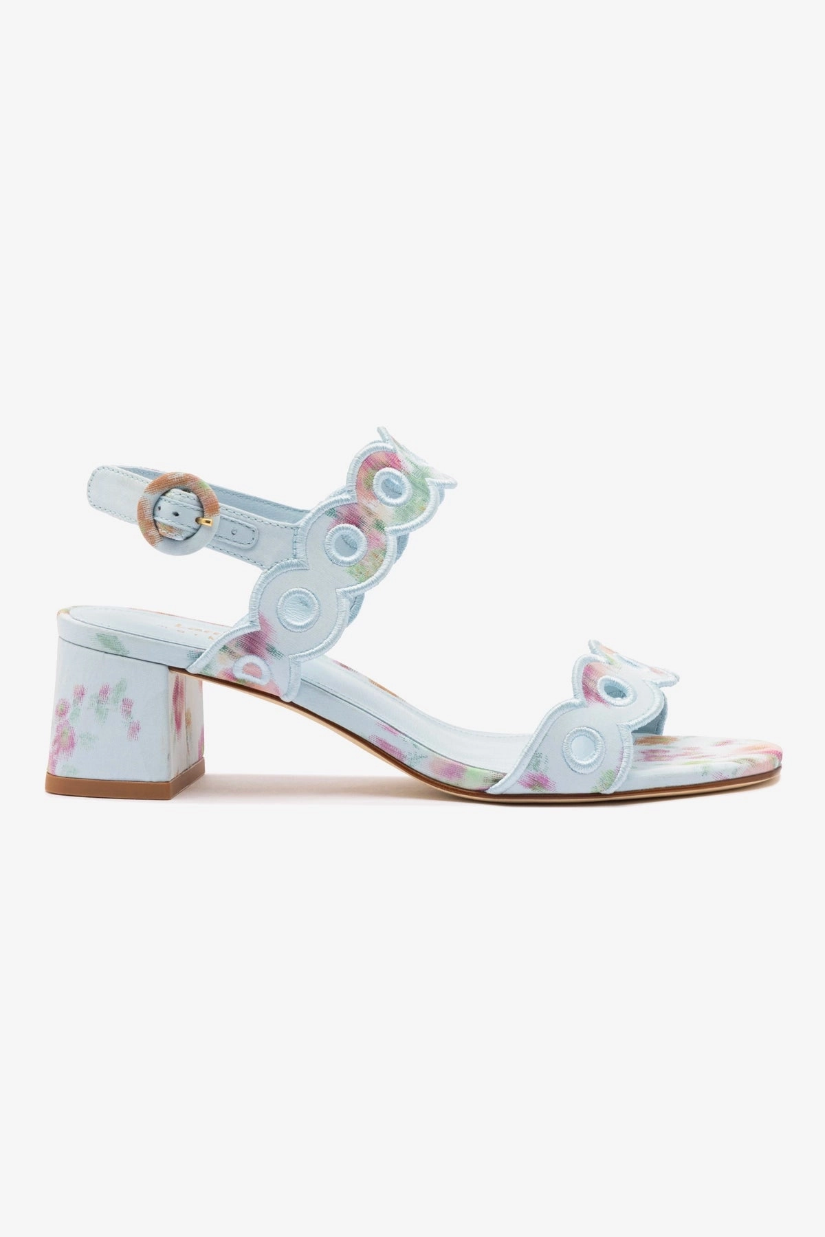 Non toxic Larroud?? x Markarian Florence Broderie In Apple Blue Floral Ikat