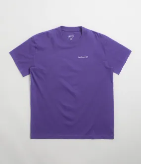BreathableFabric Last Resort AB Atlas Monogram T-Shirt - Heliotrope / White