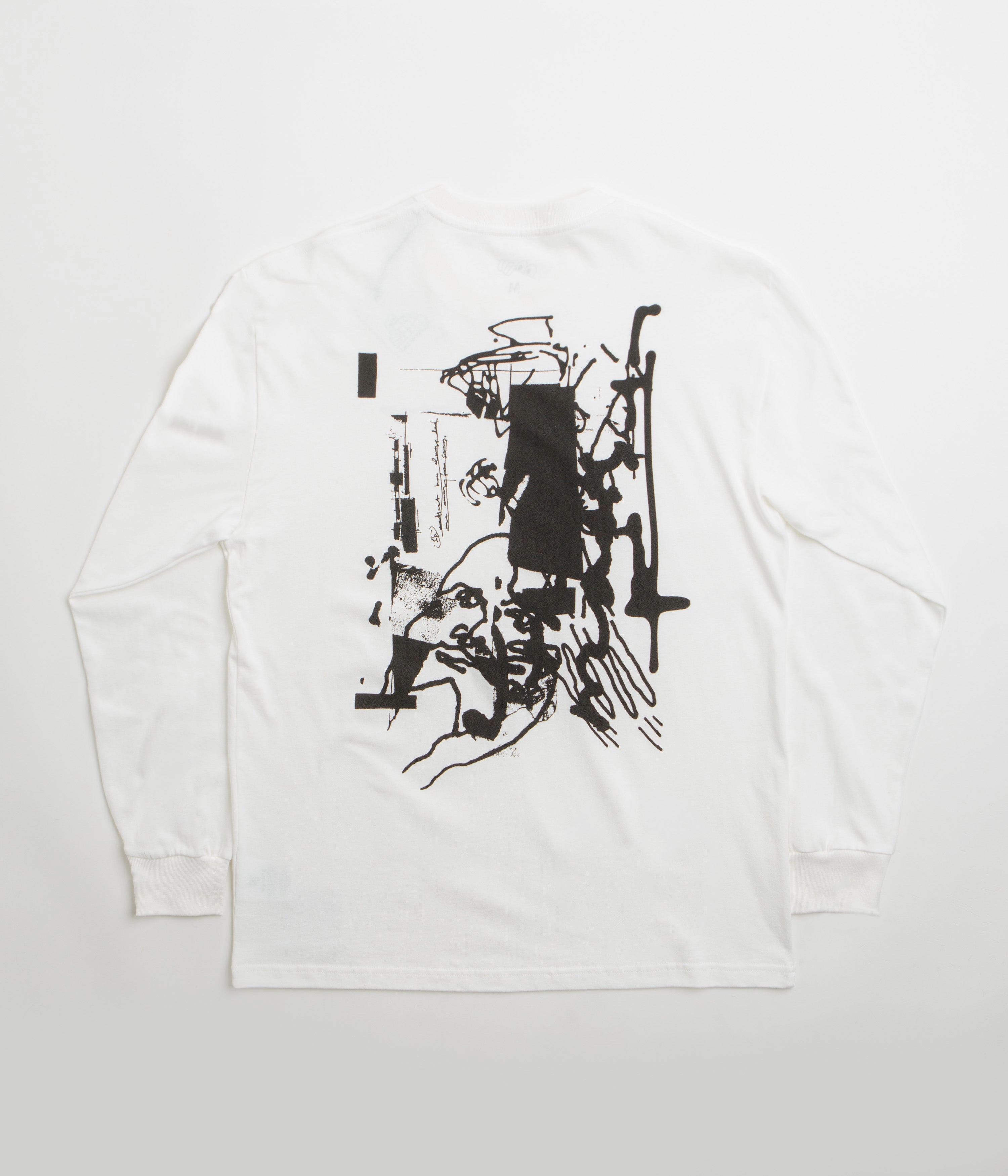 Last Resort AB Brain Freeze Long Sleeve T-Shirt - White Sleek Design
