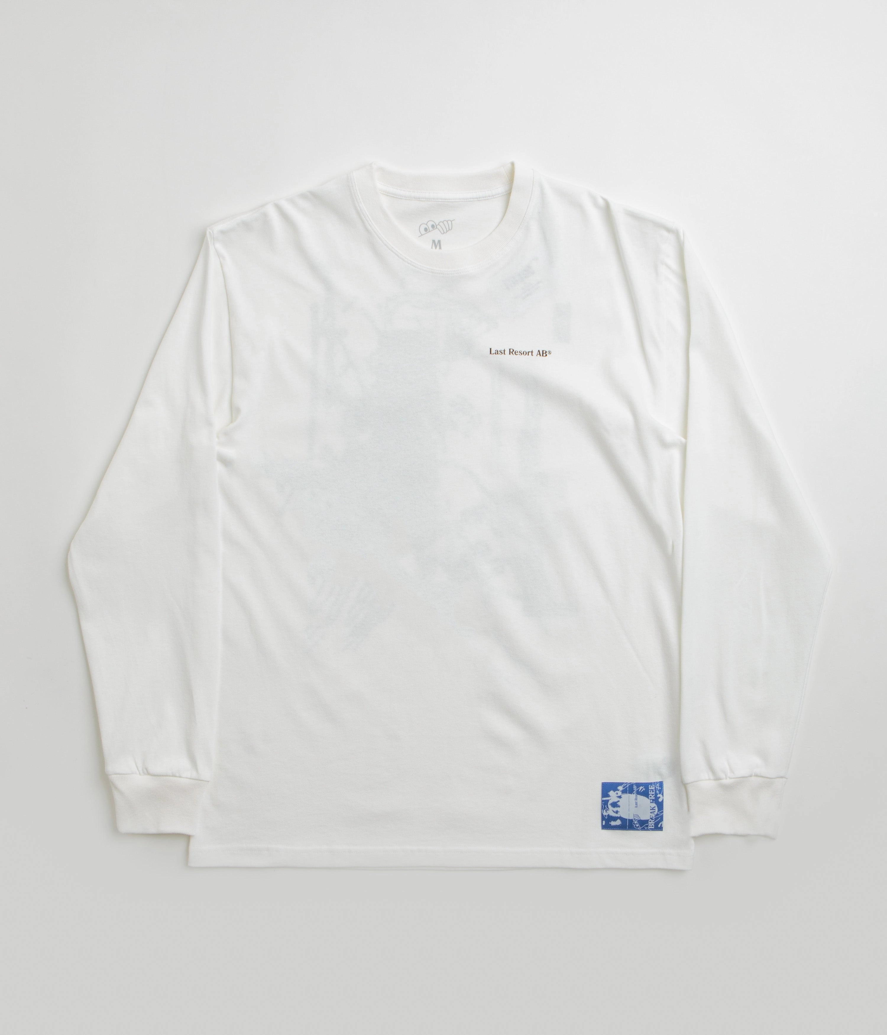 Vintage authenticity Last Resort AB Brain Freeze Long Sleeve T-Shirt - White