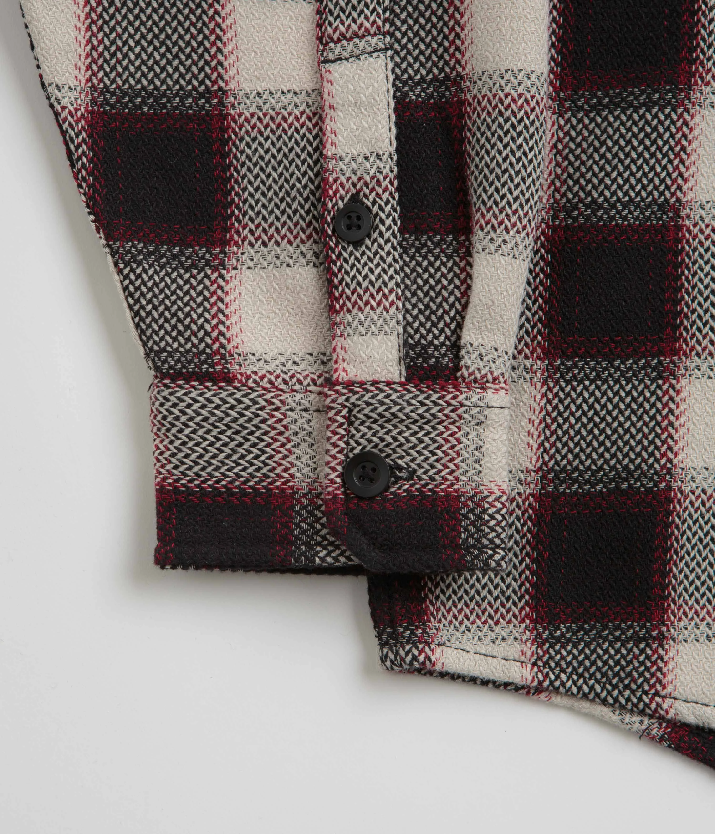 Striped style Flexible Knit Carhartt Witten Shirt - Witten Check / Moonbeam