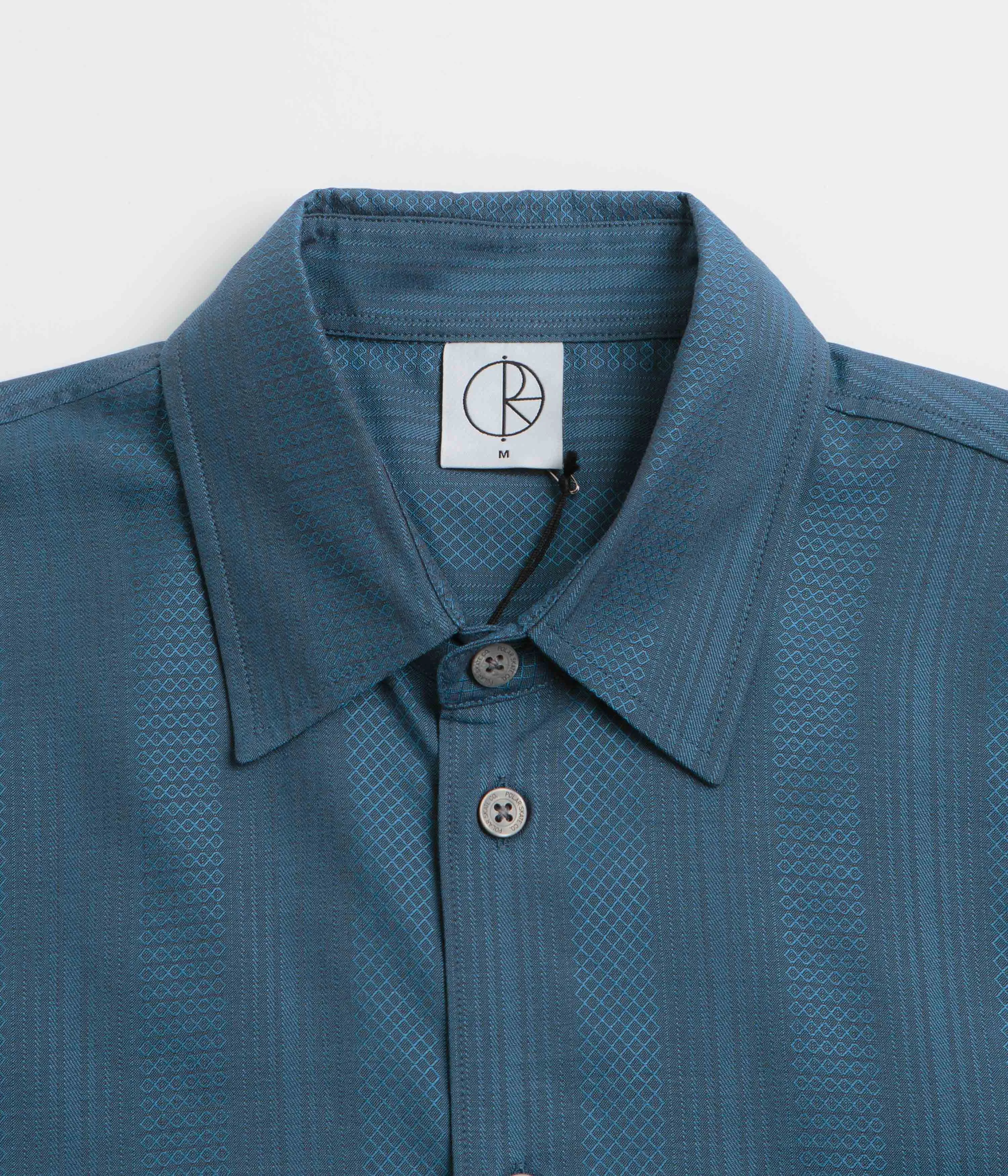 Polar Tim Shirt - Steel Blue Wardrobe Staple Contemporary Style