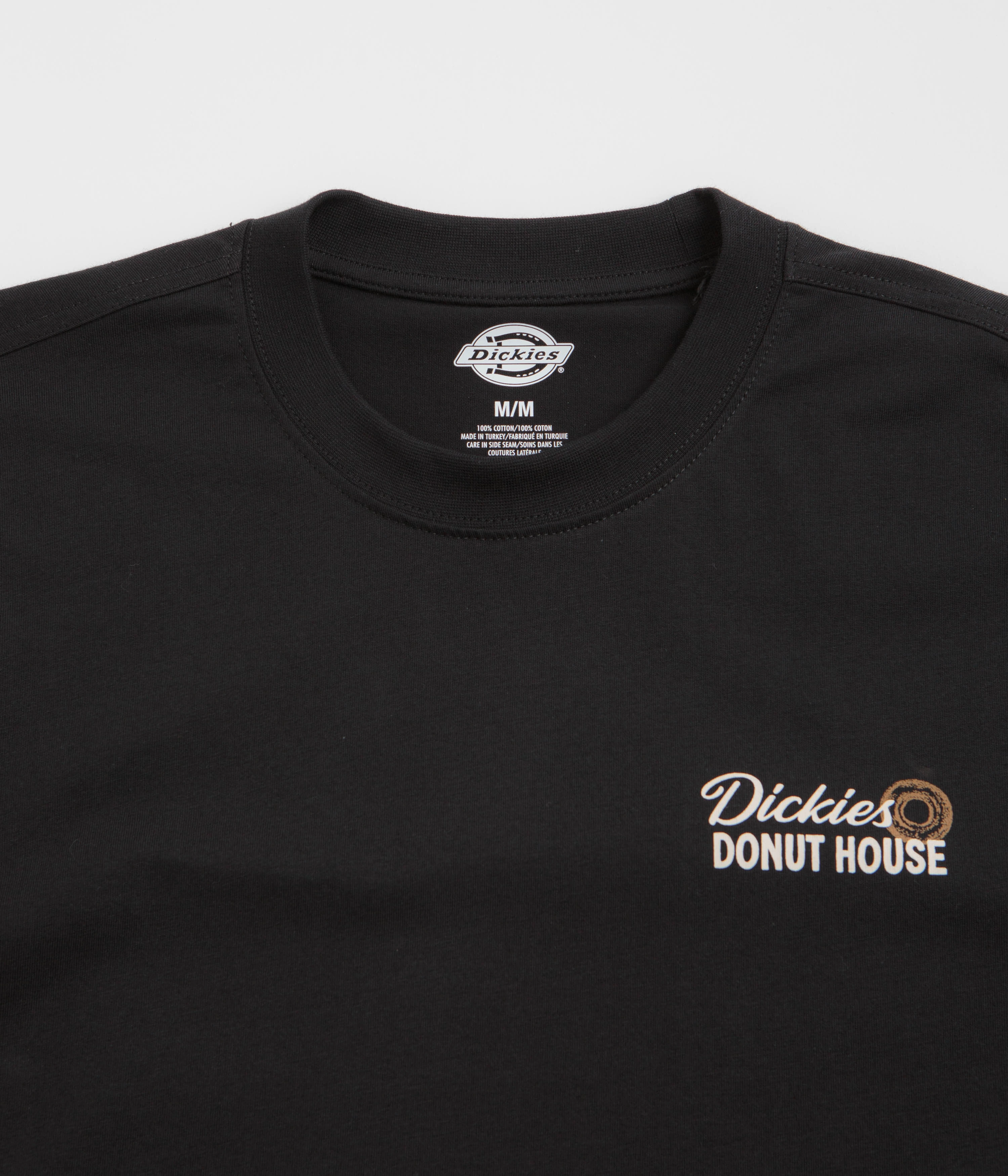 Smooth Seam Technology Dickies Donut House T-Shirt - Black