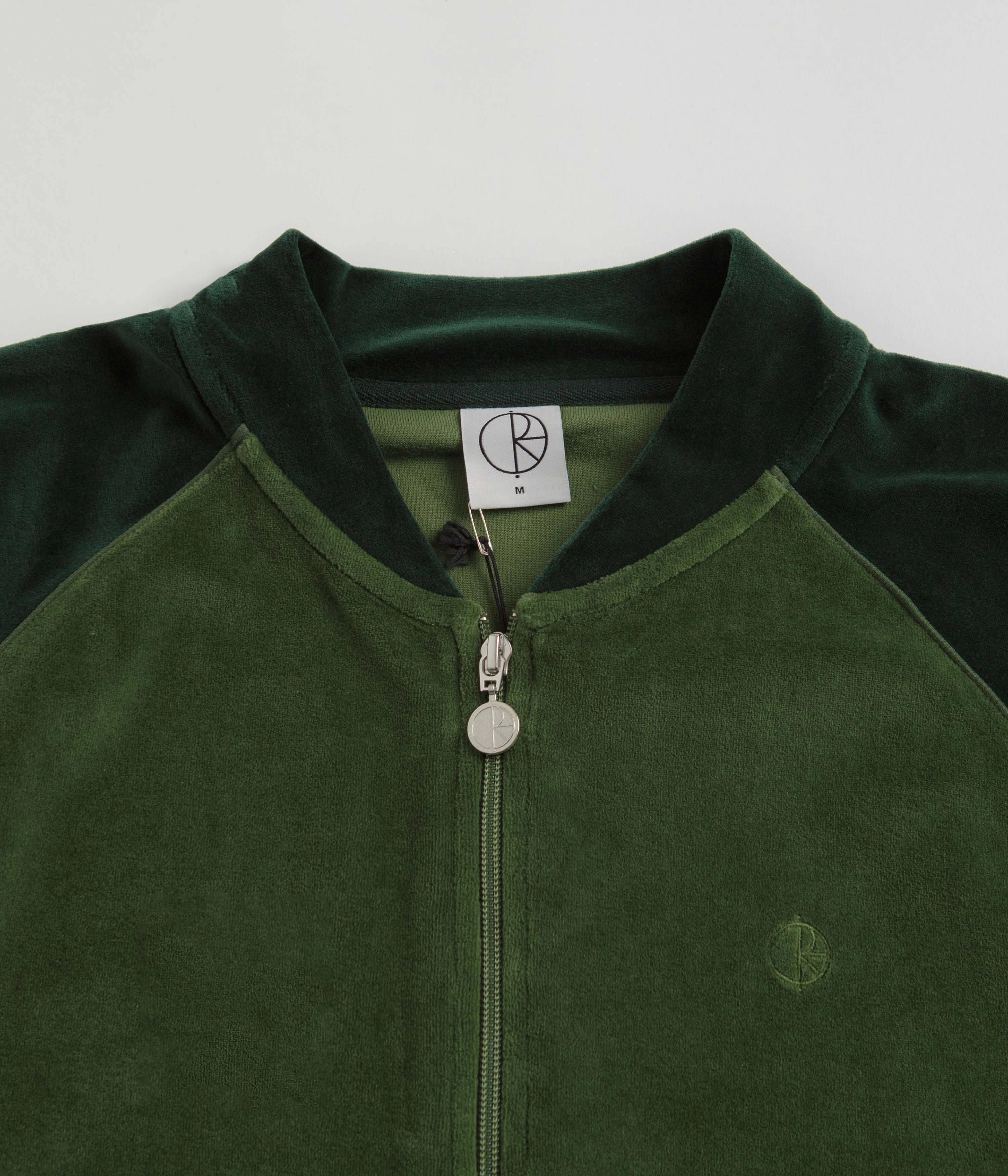 Quick Release Buckle Polar Velour Ralph Jacket - Garden Green