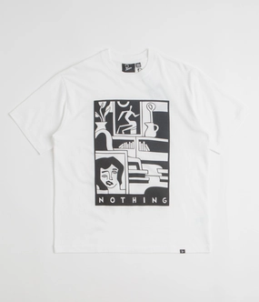 by Parra Our House T-Shirt - White High Density Weave