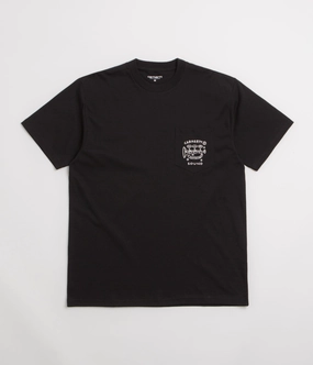 MultipurposeCuffs Effortless Vibe Carhartt Fragments Pocket T-Shirt - Black / White
