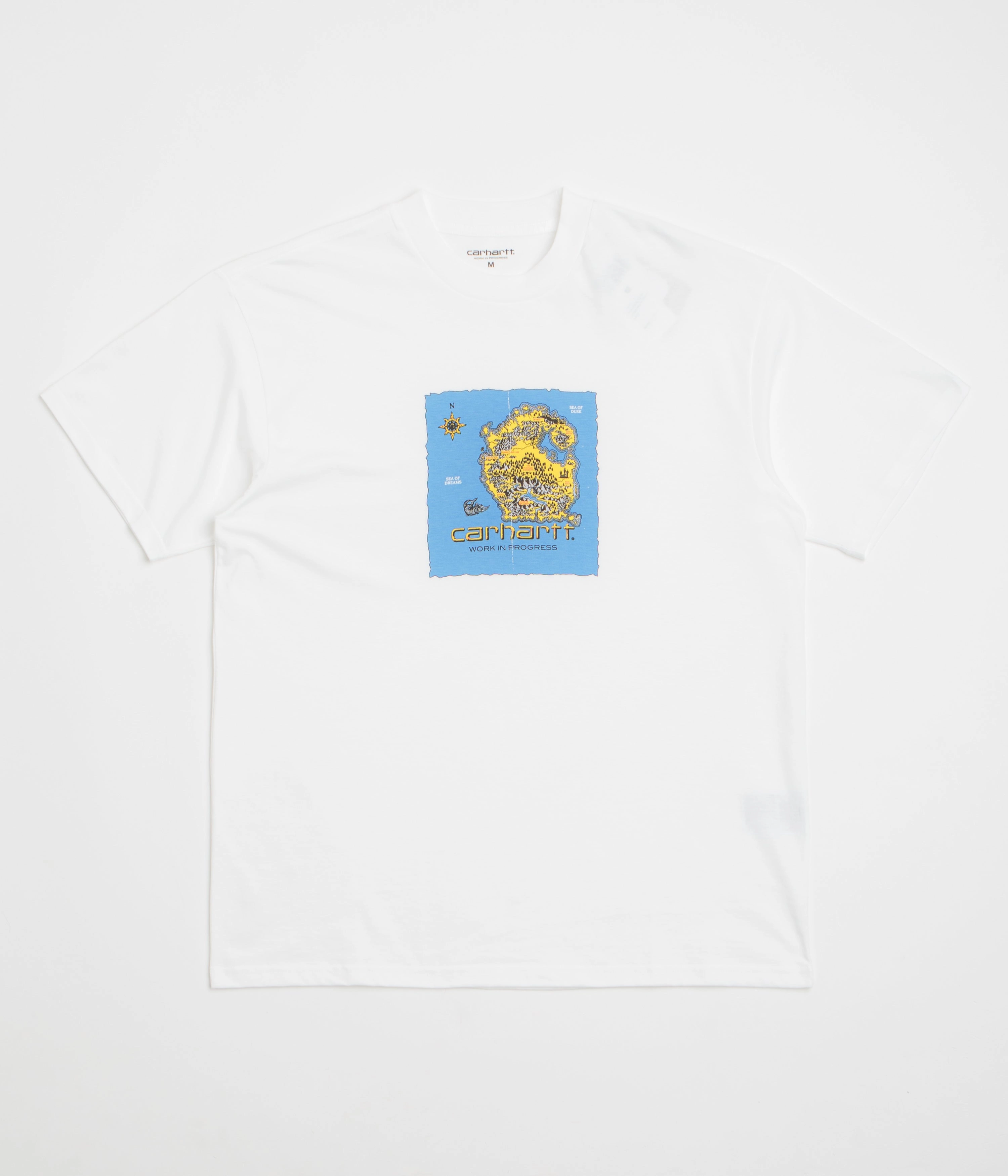 Carhartt Old World T-Shirt - White Printed uniqueness