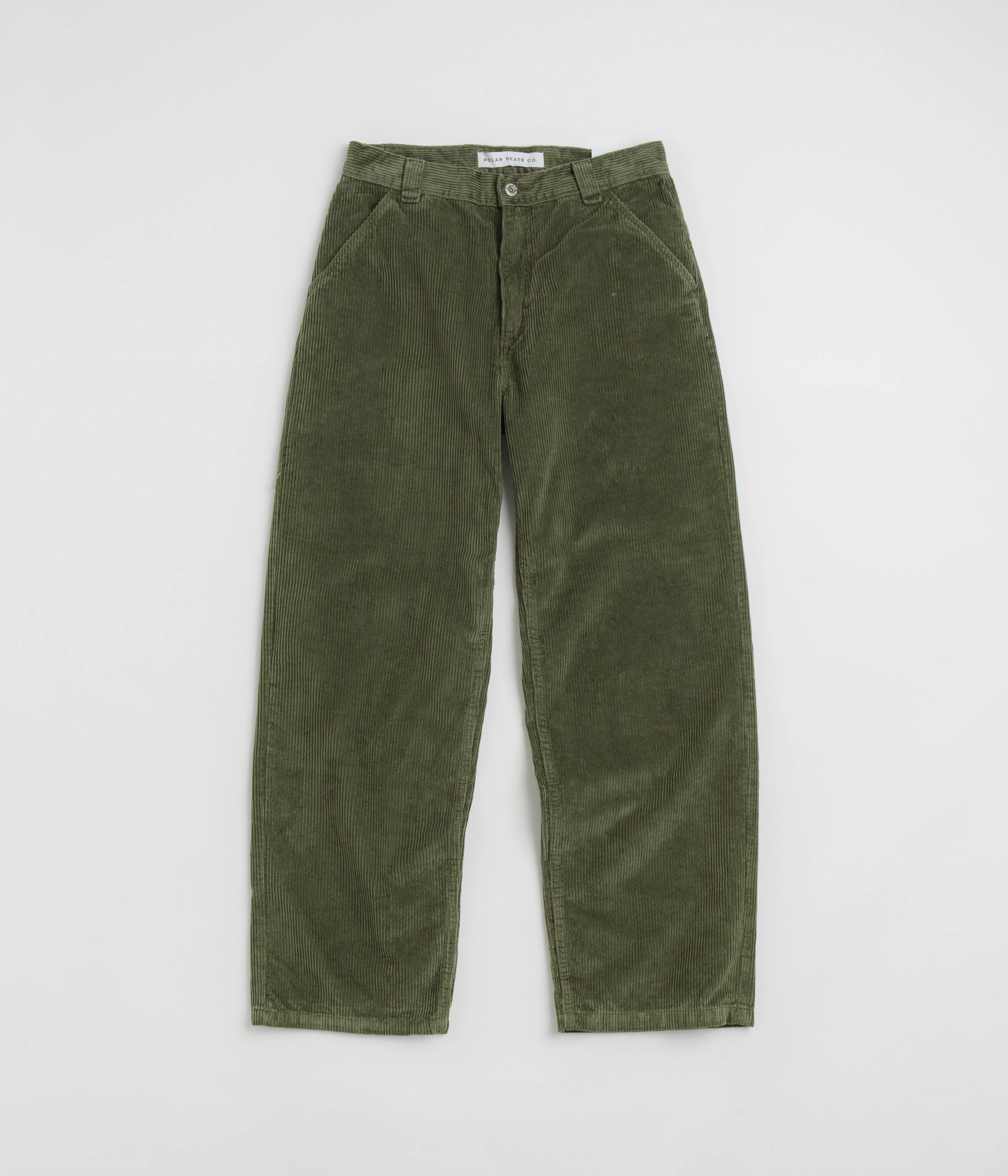 Flexible Movement Roll-up style Polar Cord 44 Pants - Uniform Green