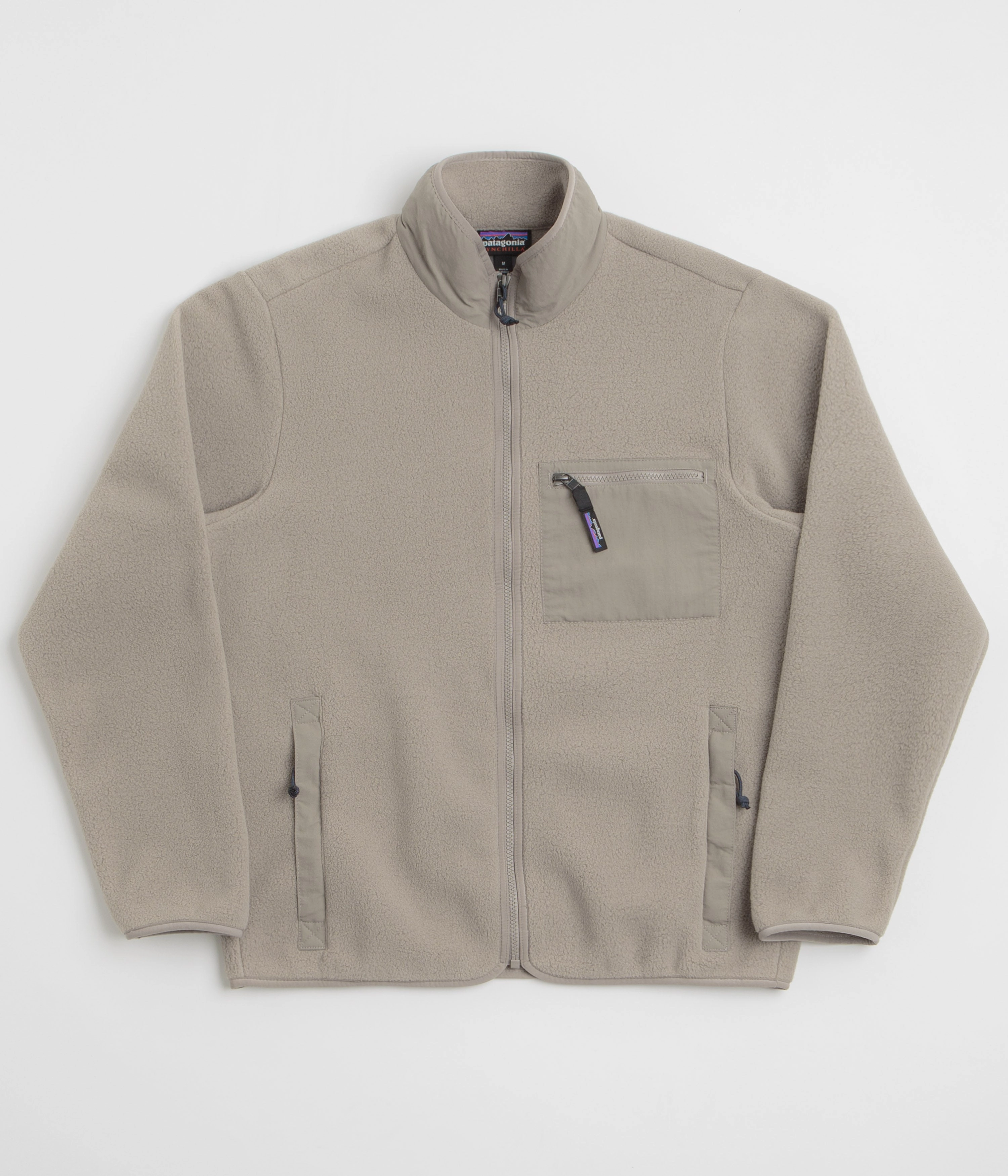 Patagonia Synchilla Jacket - Seabird Grey Autumn Ready Clean Lines