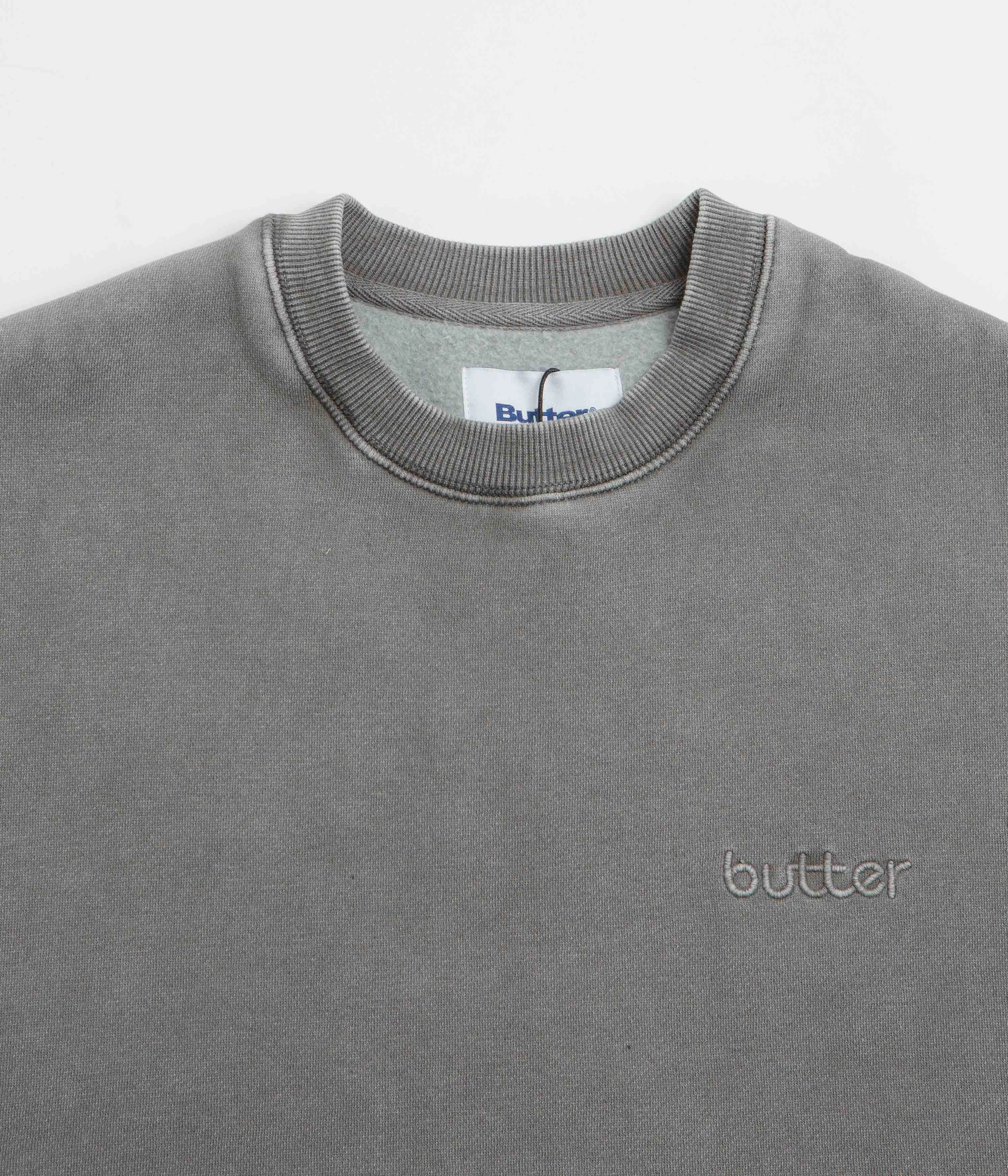 Essential Warmth Butter Goods Alpine Crewneck Sweatshirt - Black