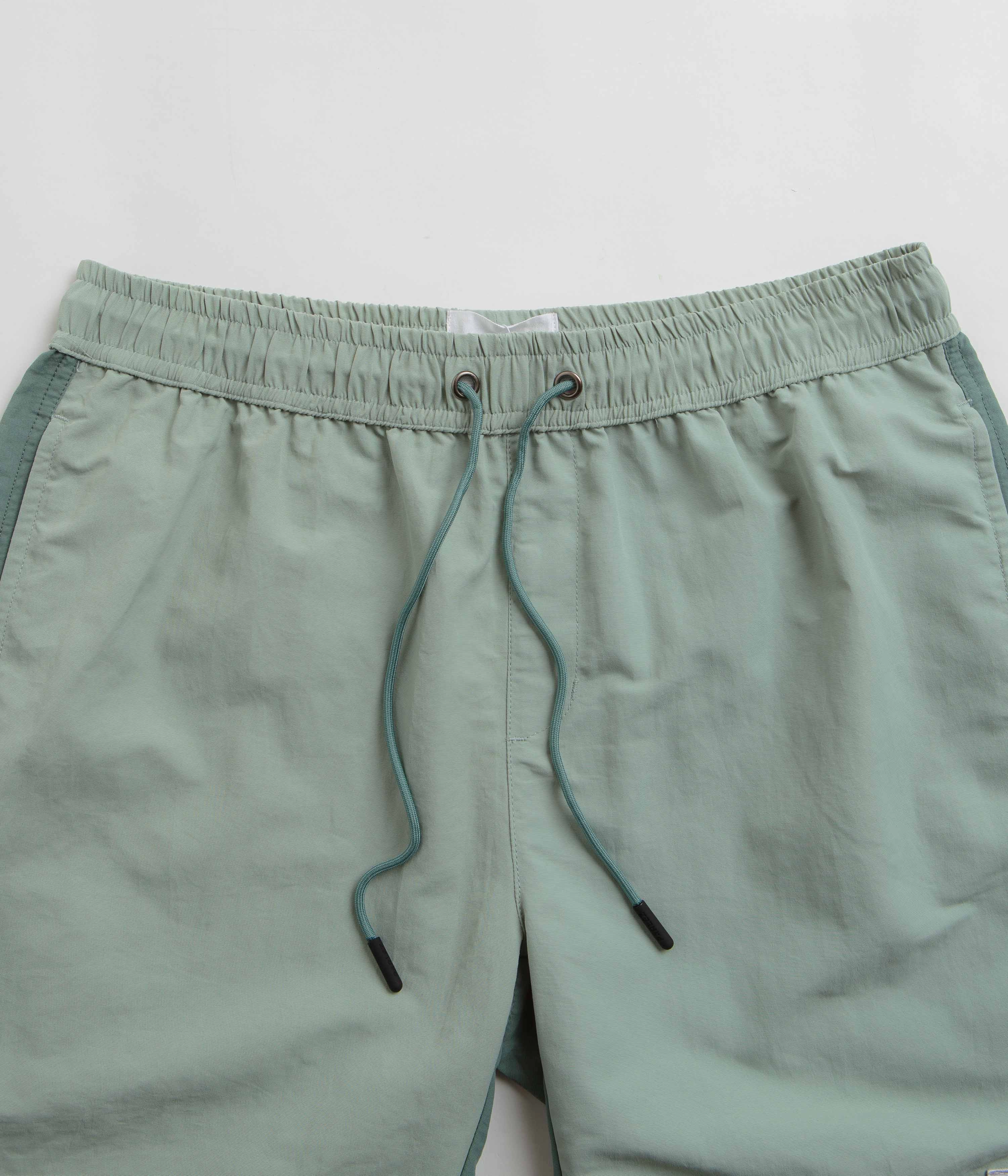 Parlez Sparrow Shorts - Sea Mist Layered Panel Design