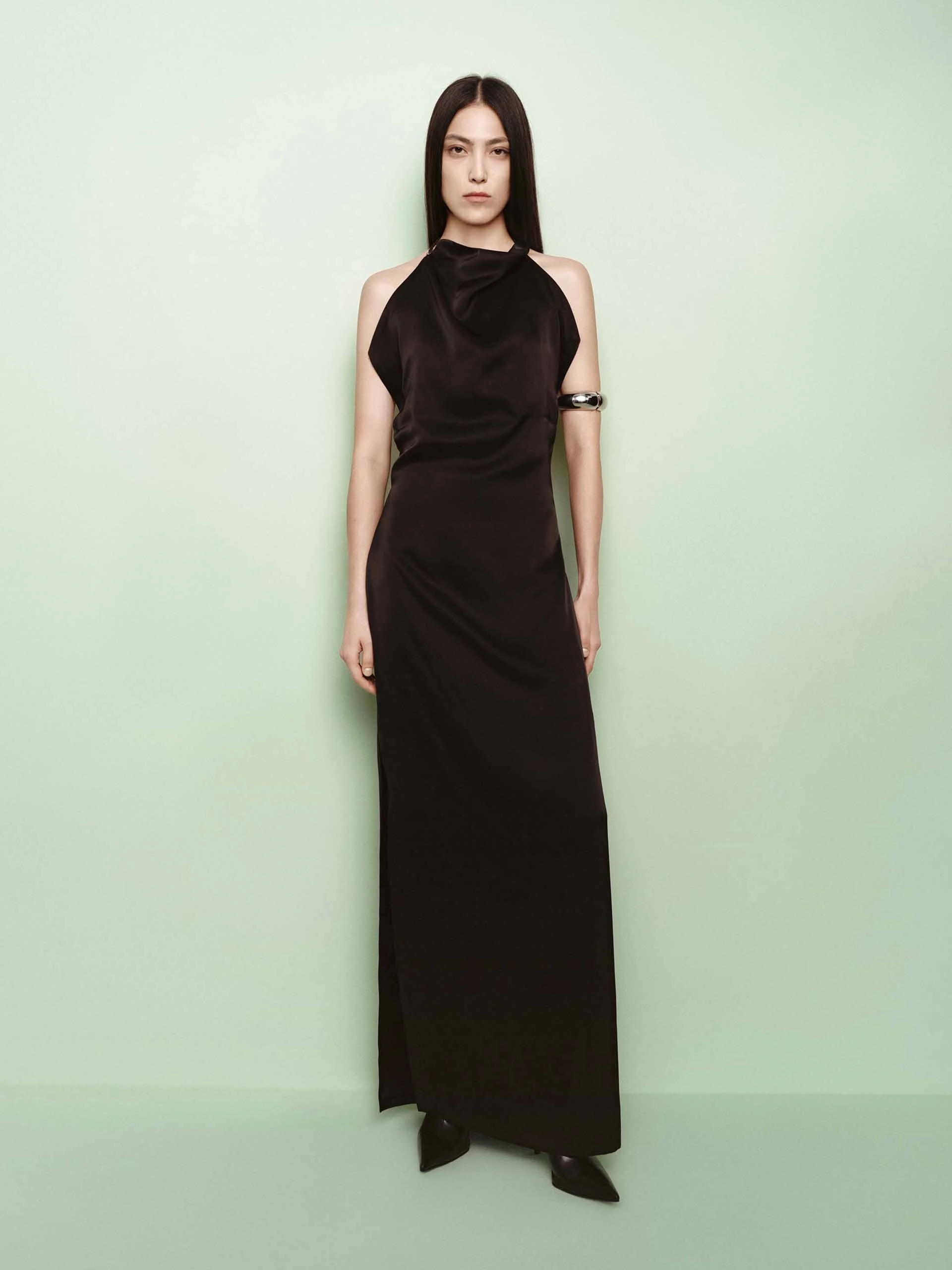 Open Back Maxi Dress Versatile Comfort Wear
