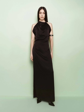 Open Back Maxi Dress Versatile Comfort Wear