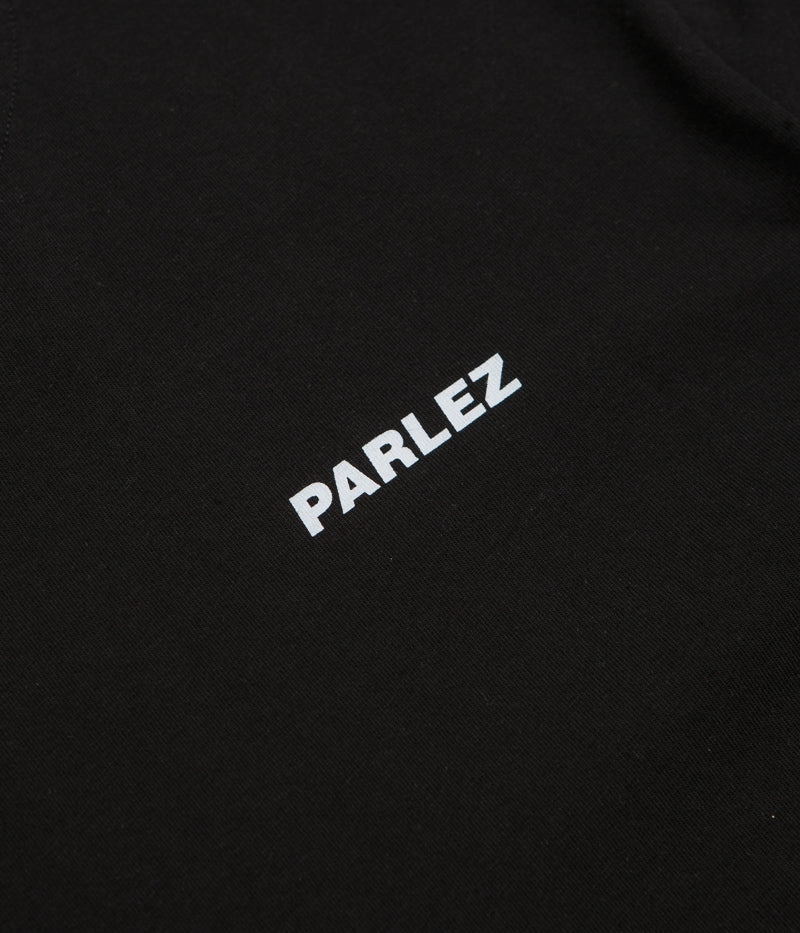 Weekend Style Trend Casual and Soft Parlez Cantil T-Shirt - Black