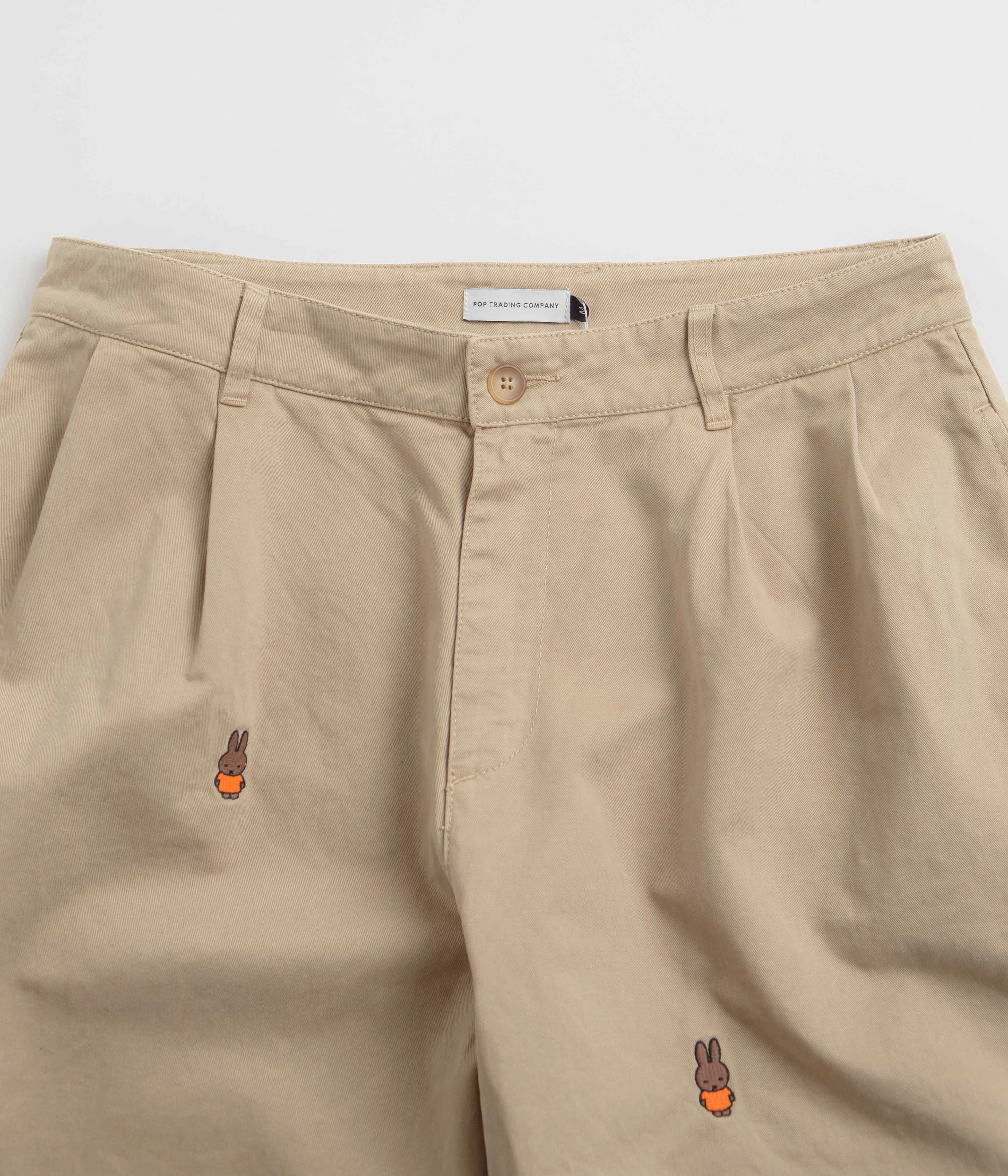 BreathableFabric Pop Trading Company x Miffy Suit Pants - Khaki