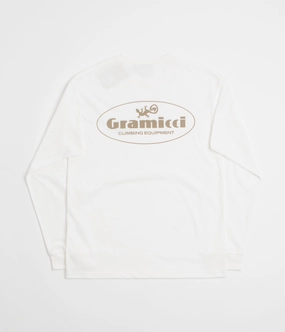 Gramicci Climbing Equipment Long Sleeve T-Shirt - White Seasonal Layering