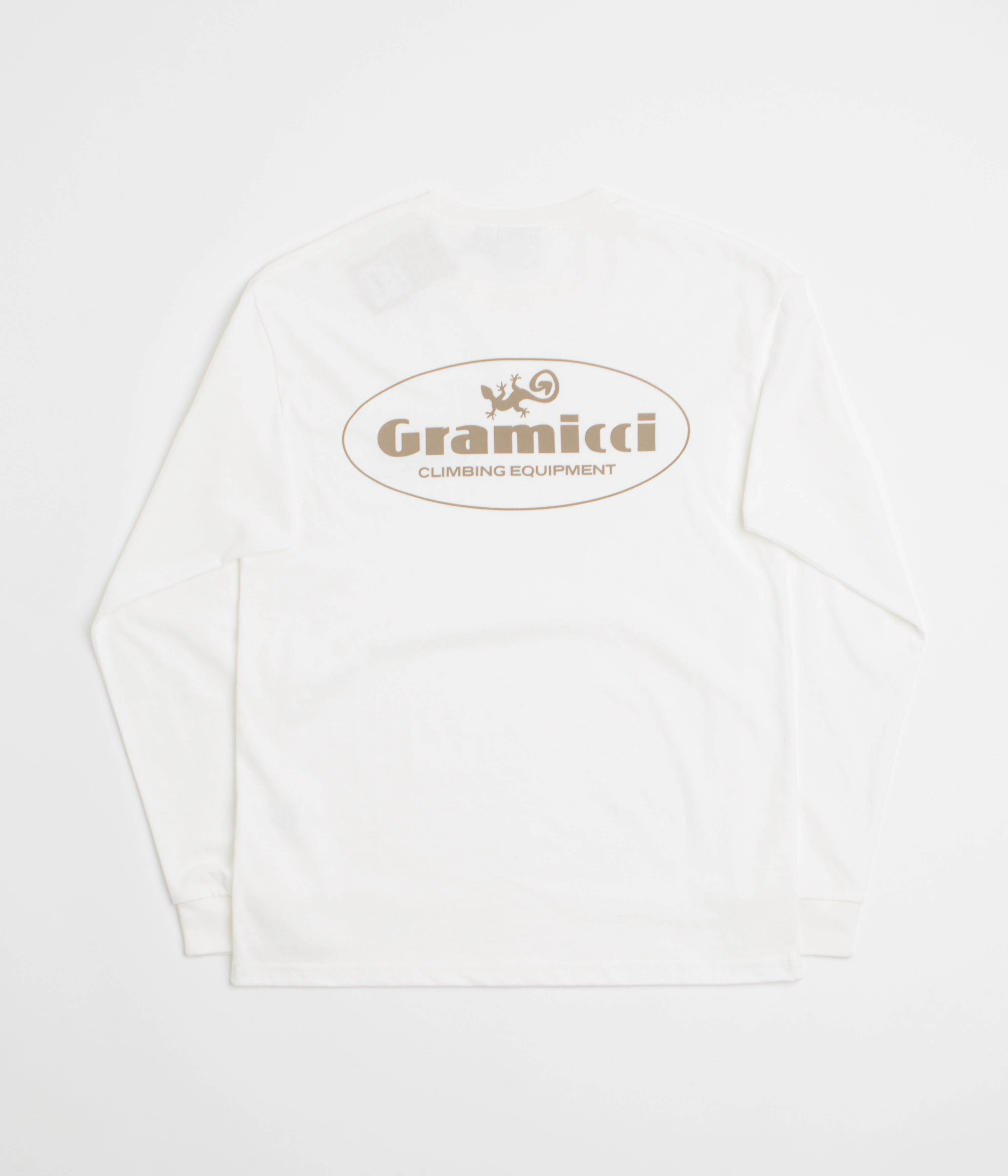 Gramicci Climbing Equipment Long Sleeve T-Shirt - White Seasonal Layering