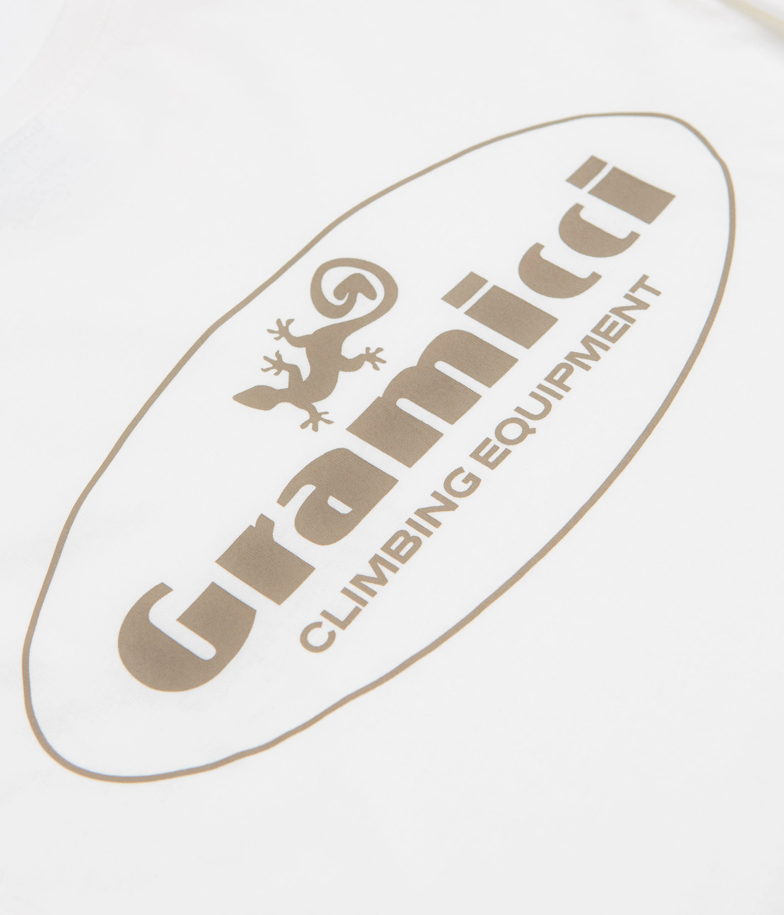 Gramicci Climbing Equipment Long Sleeve T-Shirt - White Sporty essentials Vintage Style