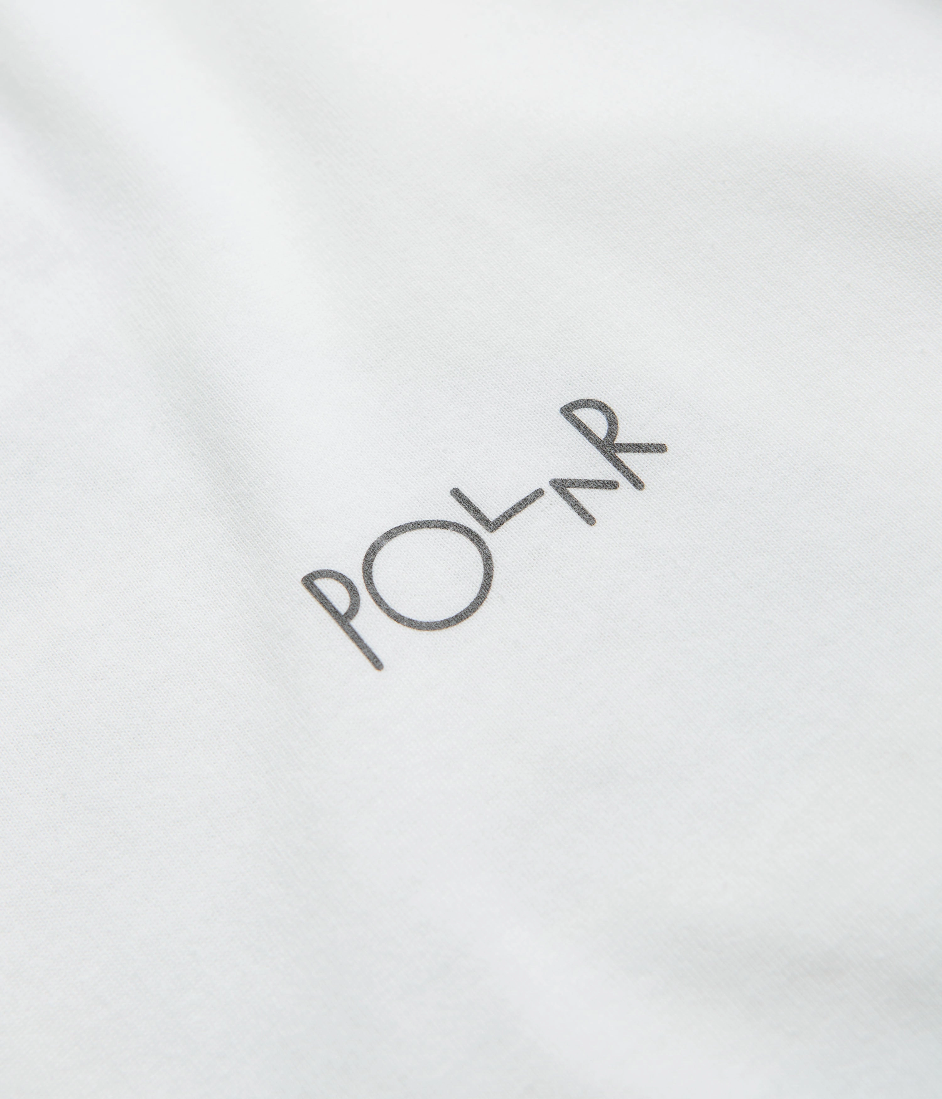 ReinforcedShoulderPanels Floral Print Polar Burnside 2084 Fill Logo T-Shirt - White