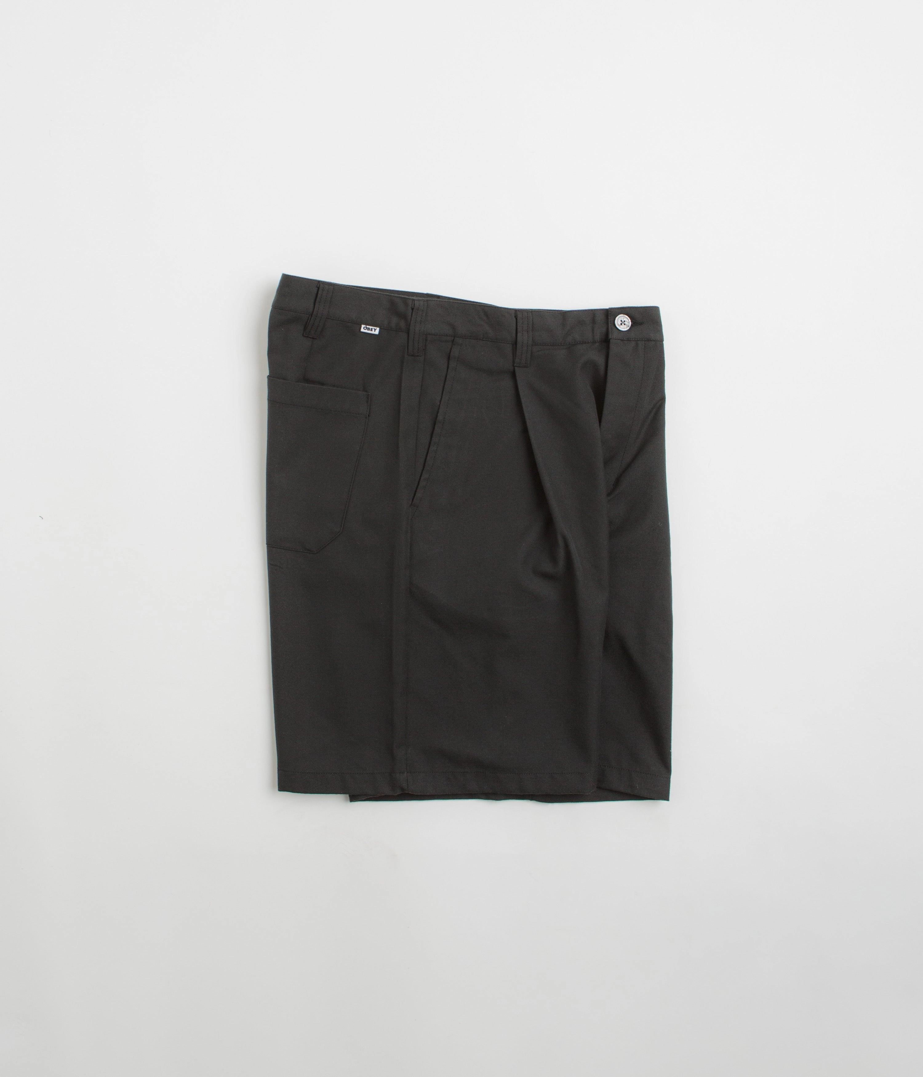 sophisticated appearance Summer Ready Obey Oliver Shorts - Pirate Black