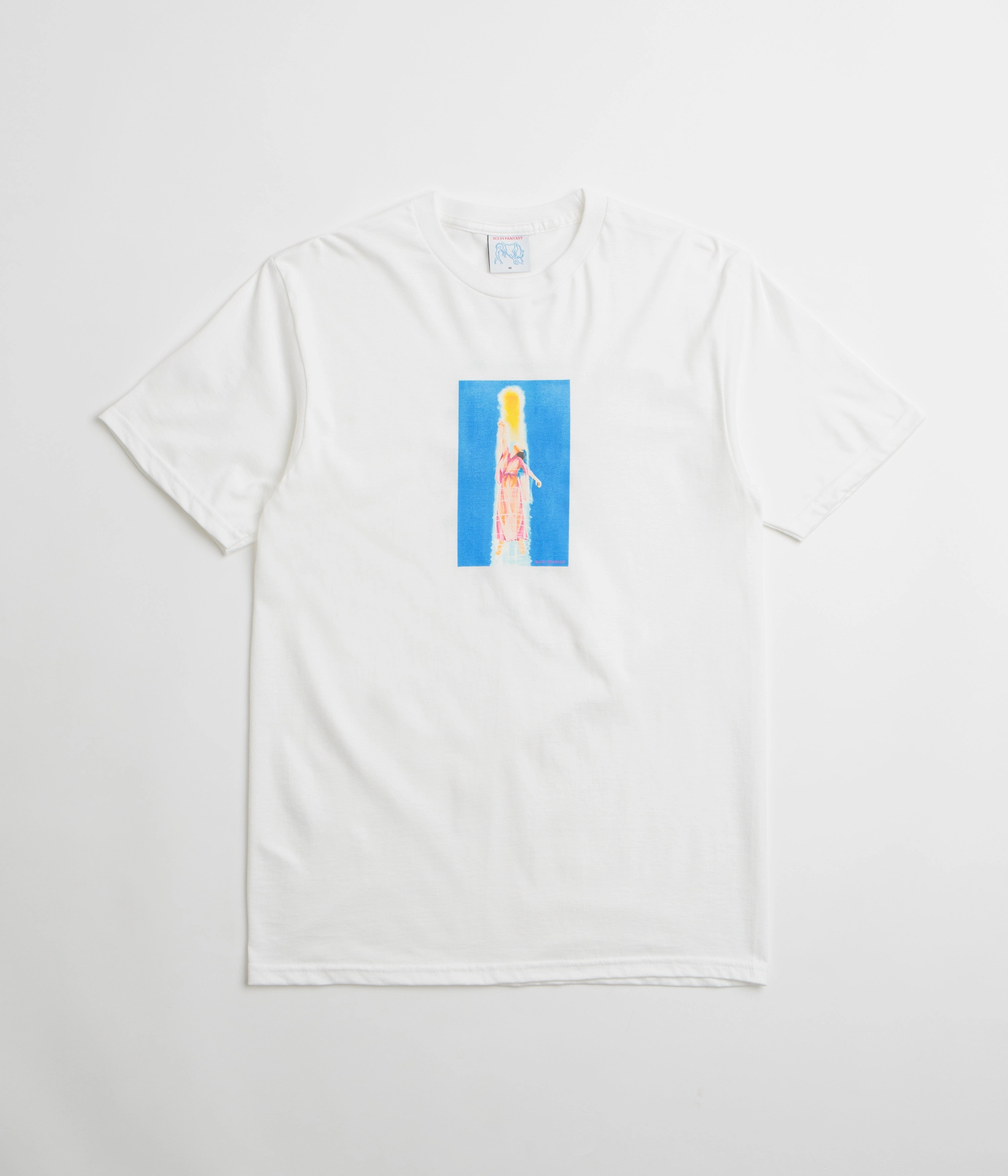 Sci-Fi Fantasy Ascension T-Shirt - White suitable for all genders