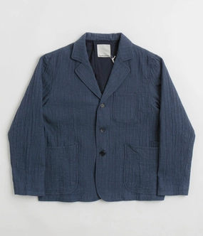 Wind Stop Soft Touch YMC Scuttlers Jacket - Blue