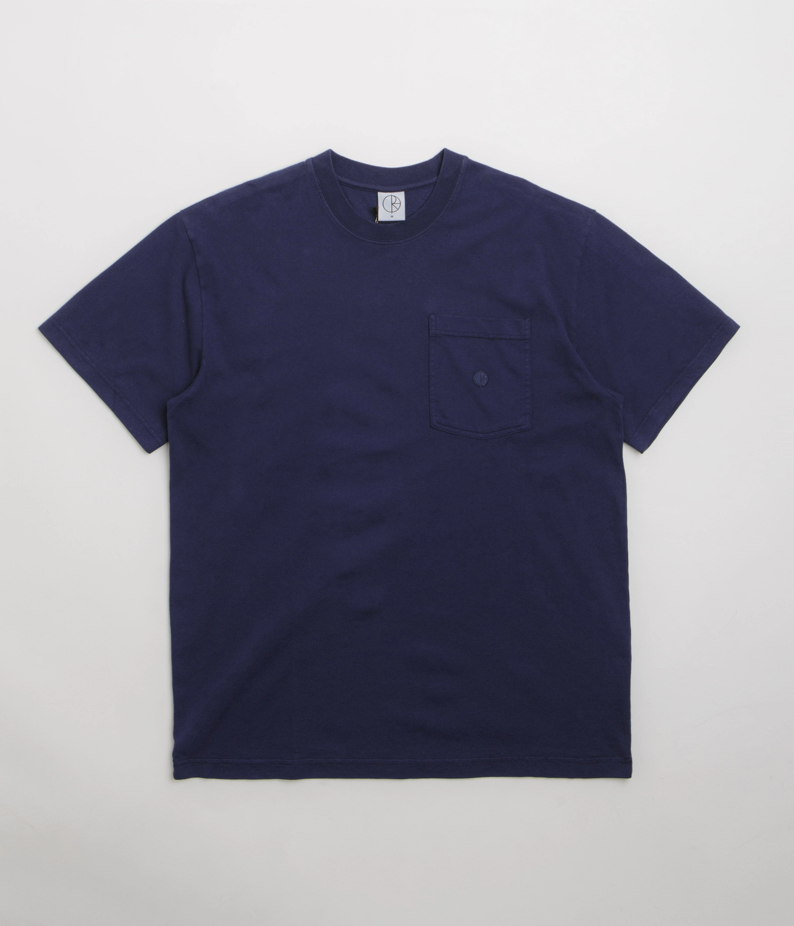 Polar Pocket T-Shirt - Dark Blue / Blue Stylish and Fun Double Stitched Seams