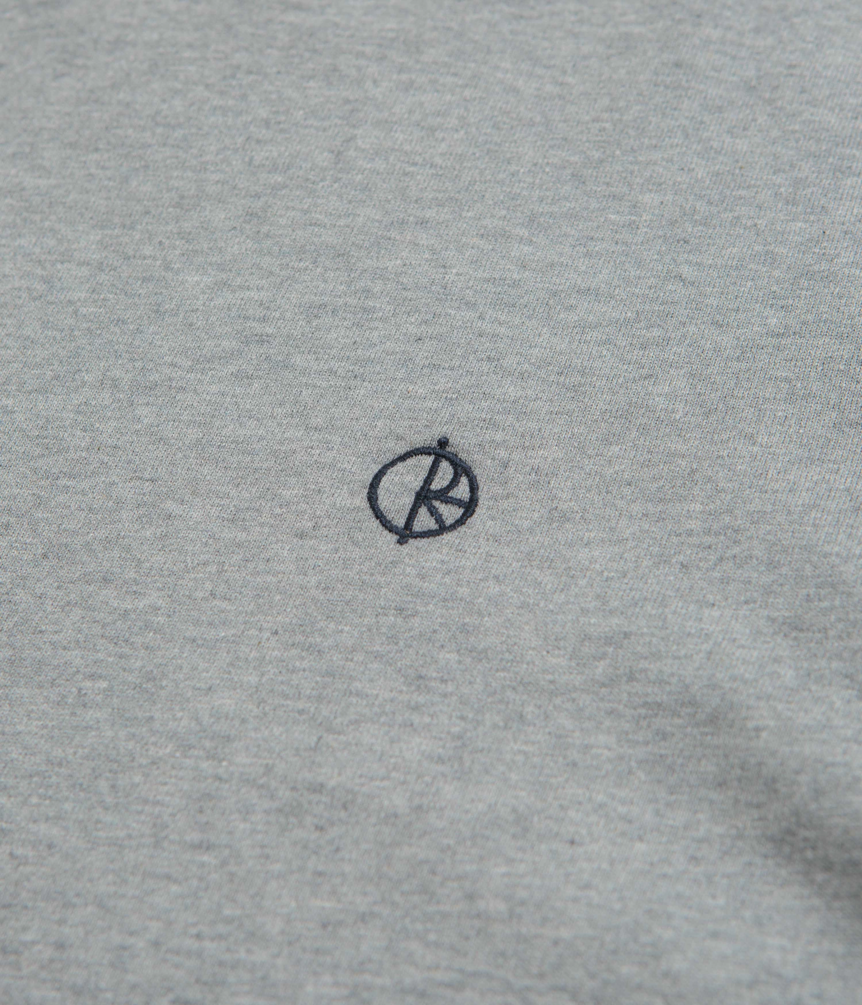 Fit For Movement Breathable apparel Polar Ringer T-Shirt - Heather Grey / Navy / Navy
