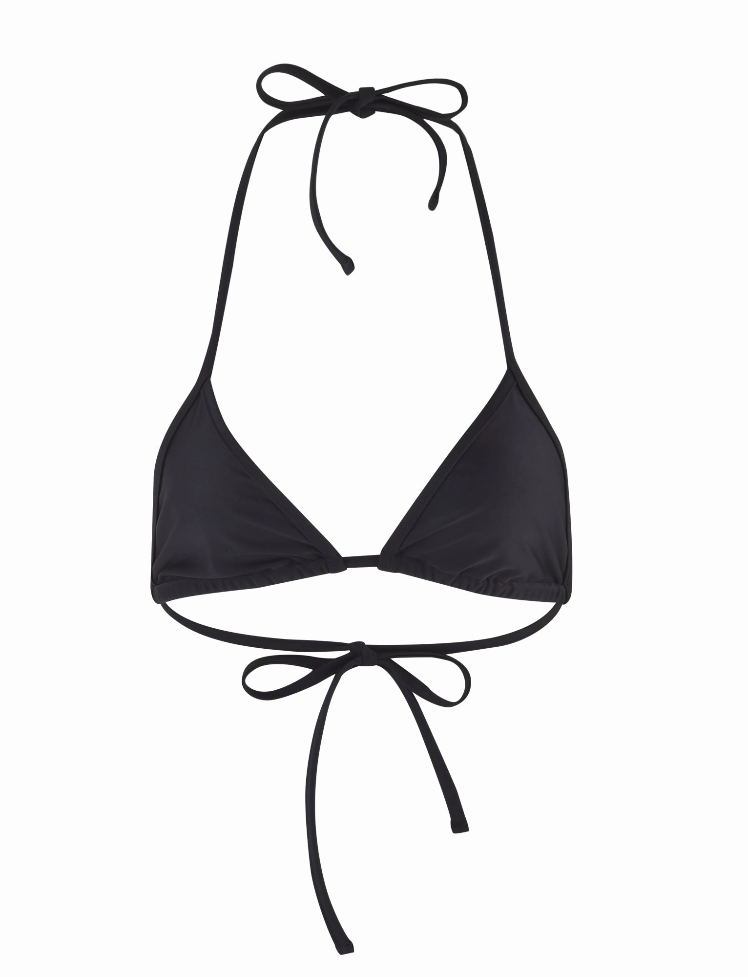 LULA BIKINI TOP - BLACK Tumblr Control Support Durable Closure