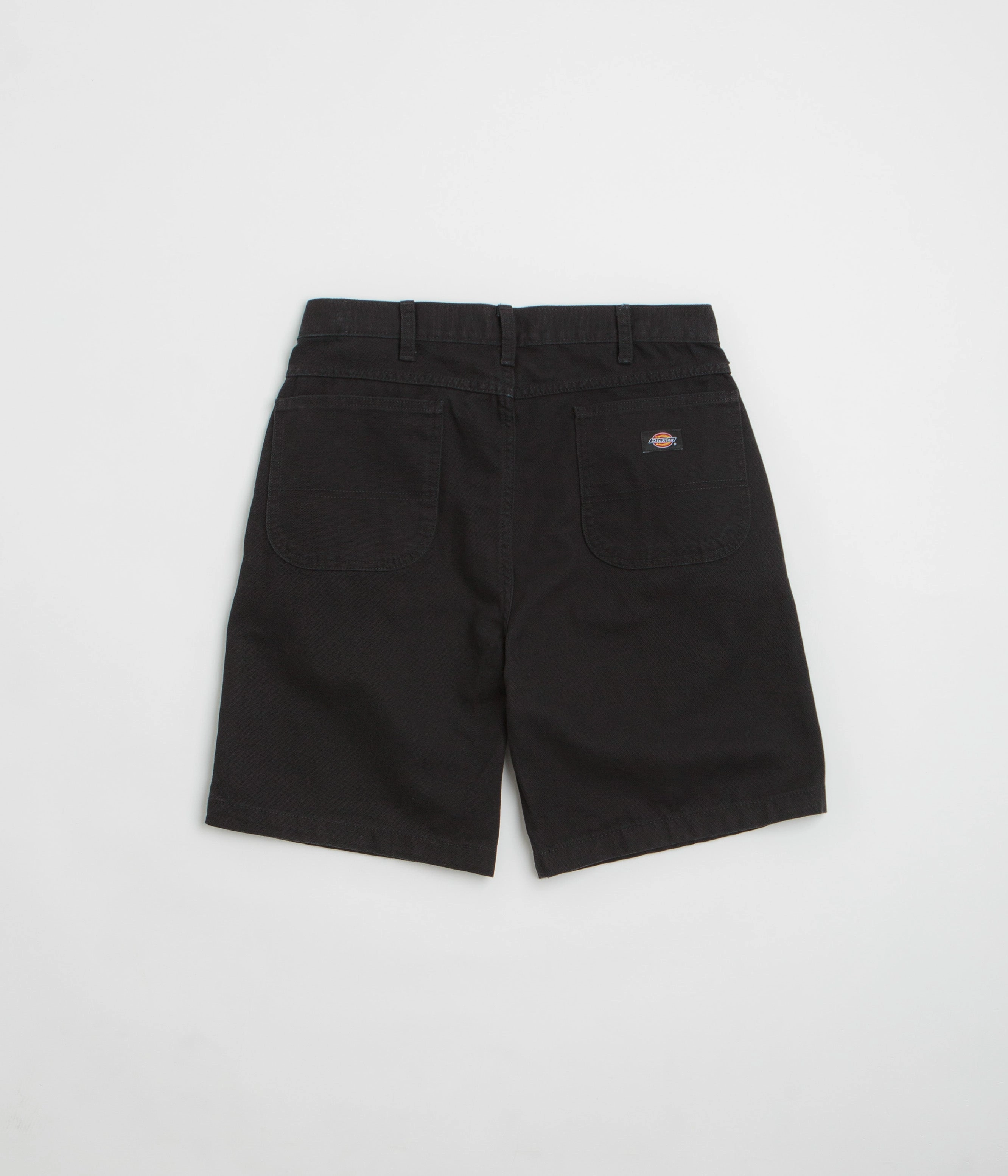 Dickies Duck Canvas Chap Shorts - Stone Washed Black Comfortable Wear