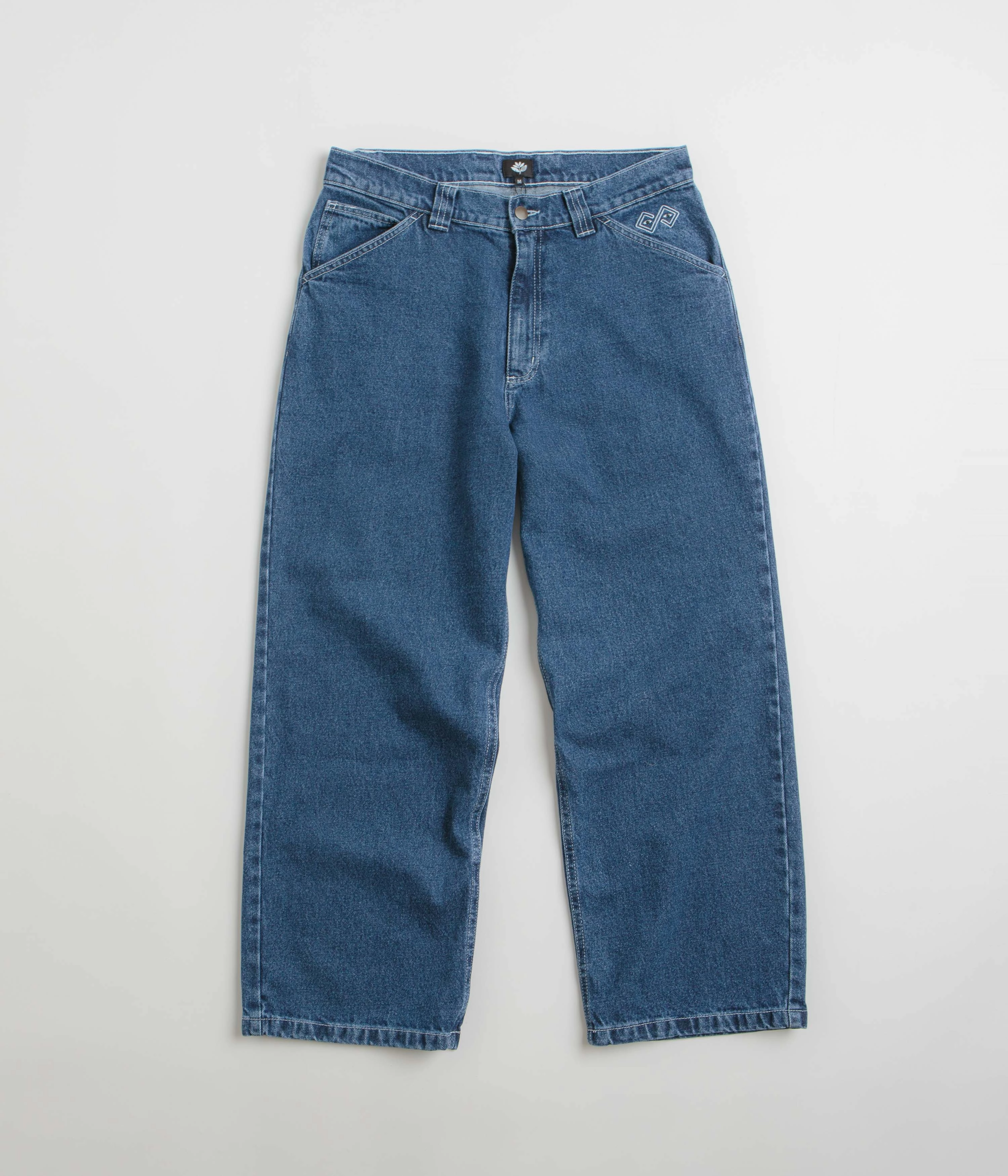 Magenta Ledge Jeans - Light Blue Layer Fit Durable Fit