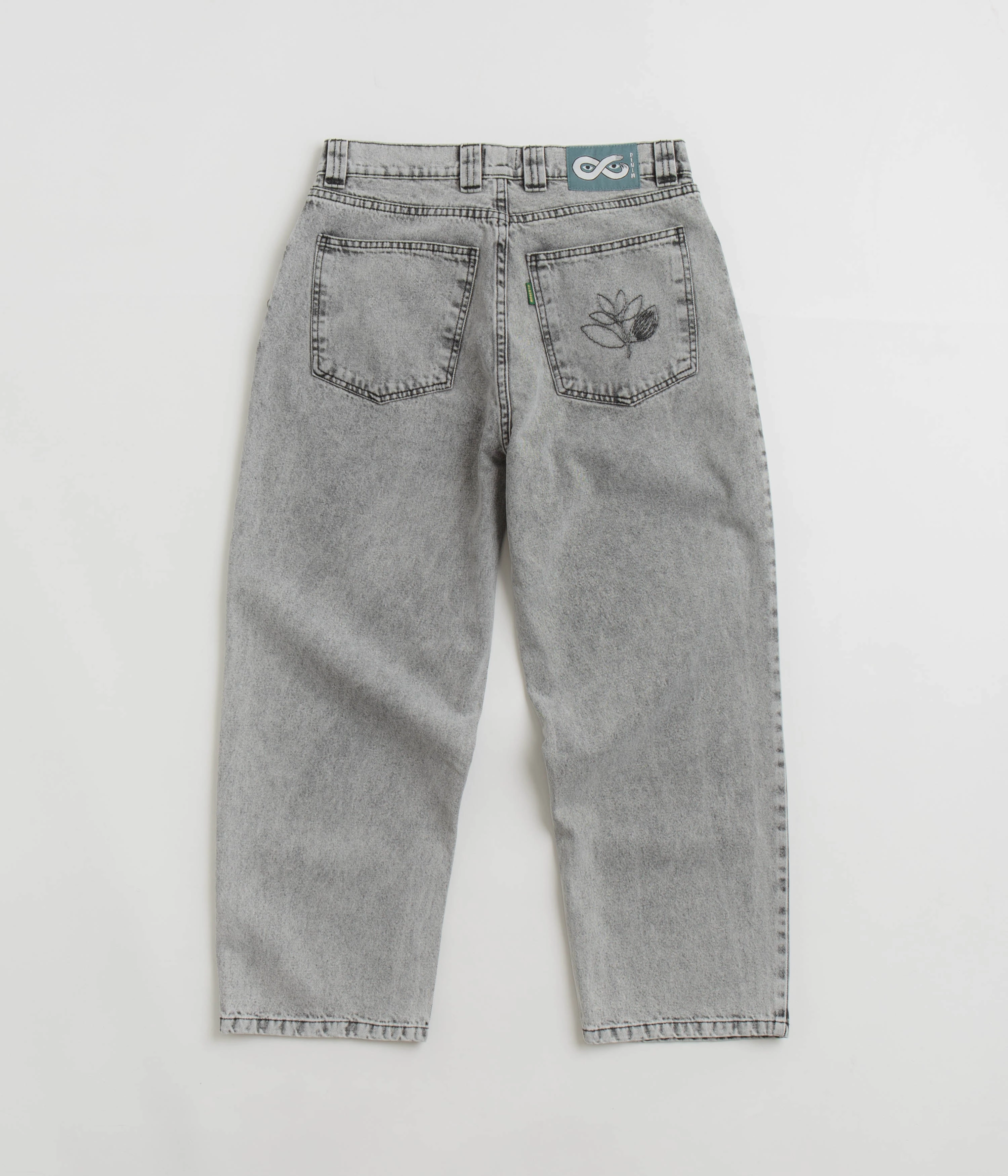 RuggedDurability NonIrritatingStitching Magenta OG Jeans - Acid