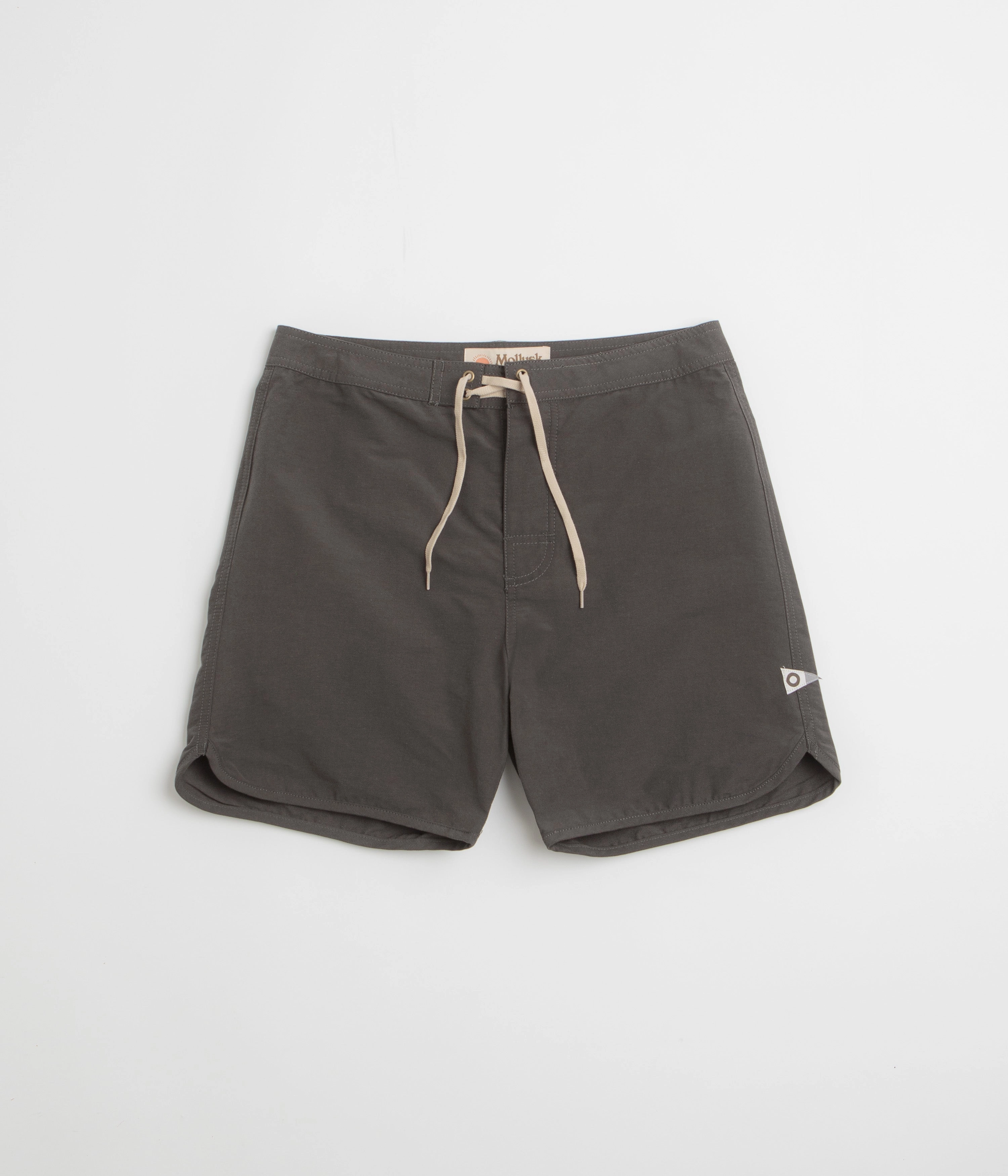Comfortable Flex Weekend Outfit Mollusk Scallop Trunks - Faded Black