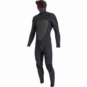 Men's Psycho Tech 5.5/4mm Hooded Chest Zip Coastal Lifestyle Non Absorbent Quick Dry