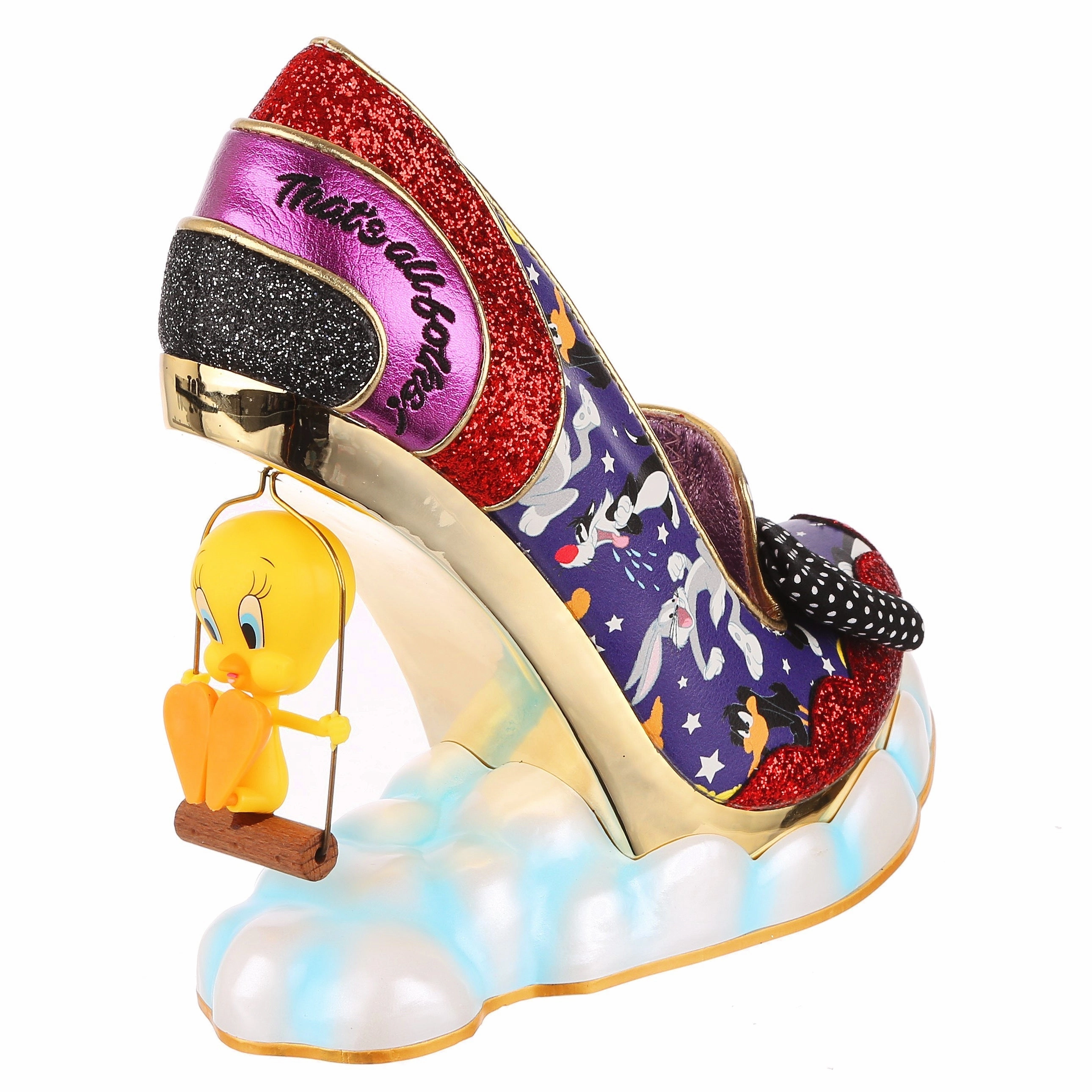 Merrie Melodies Designer Wedding Shoes Trendy Platform Heels