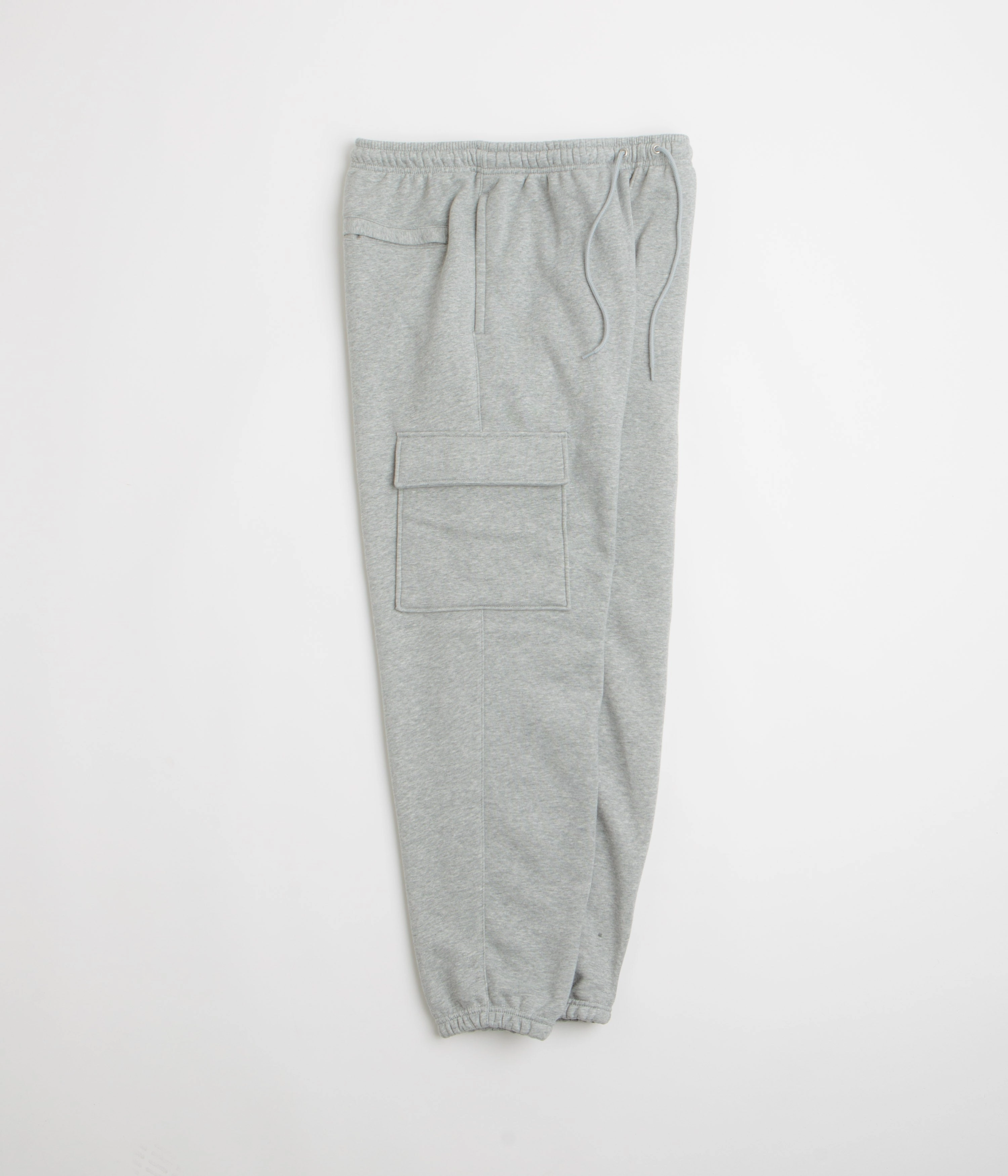 Smart Layering Tailored Wear Nike Club Cargo Pants - Dark Grey Heather / Light Smoke Grey / White