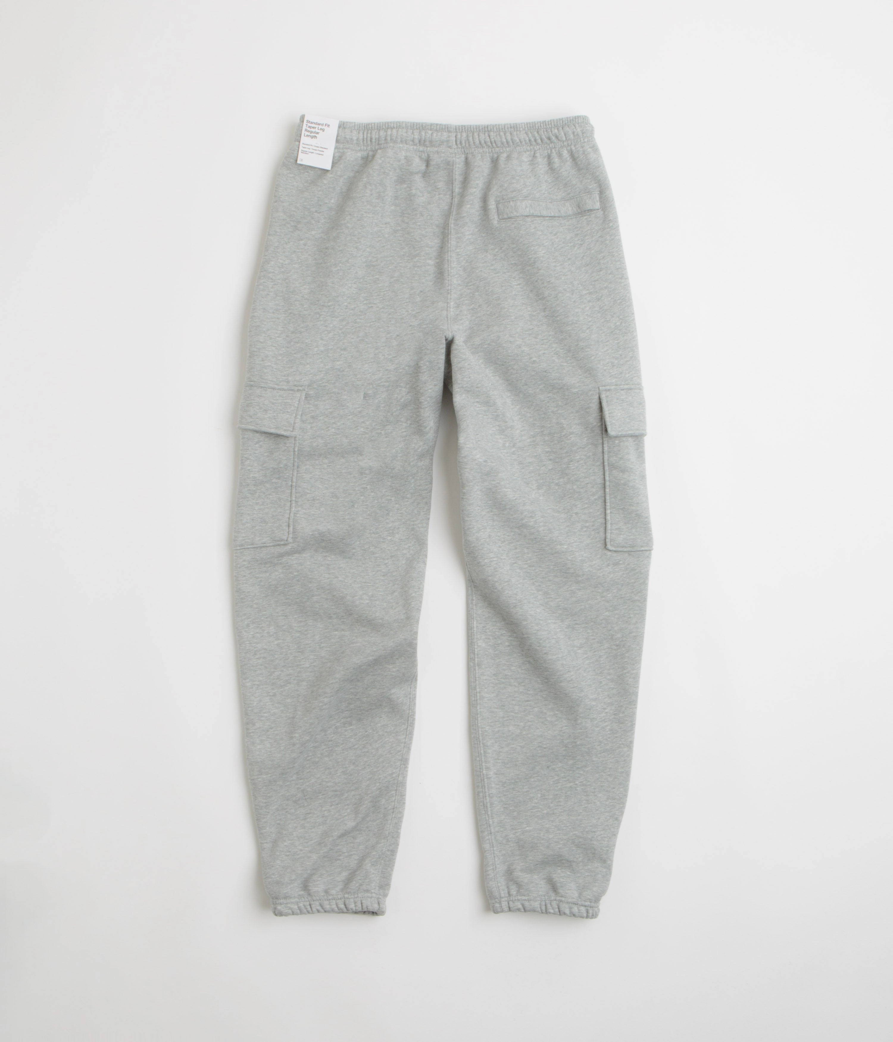 Nike Club Cargo Pants - Dark Grey Heather / Light Smoke Grey / White Smart Style