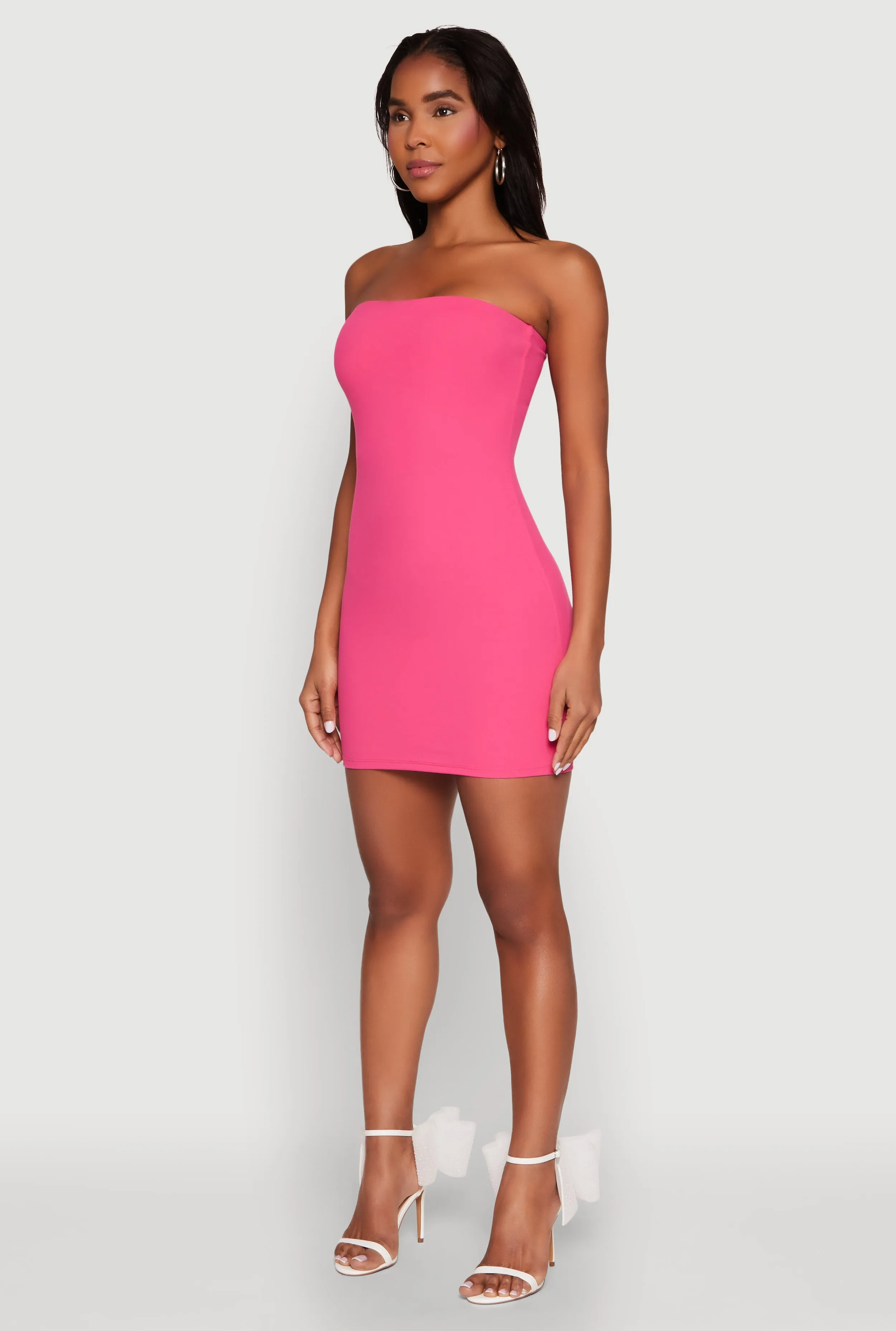 Structured Fit Mini Tube Dress