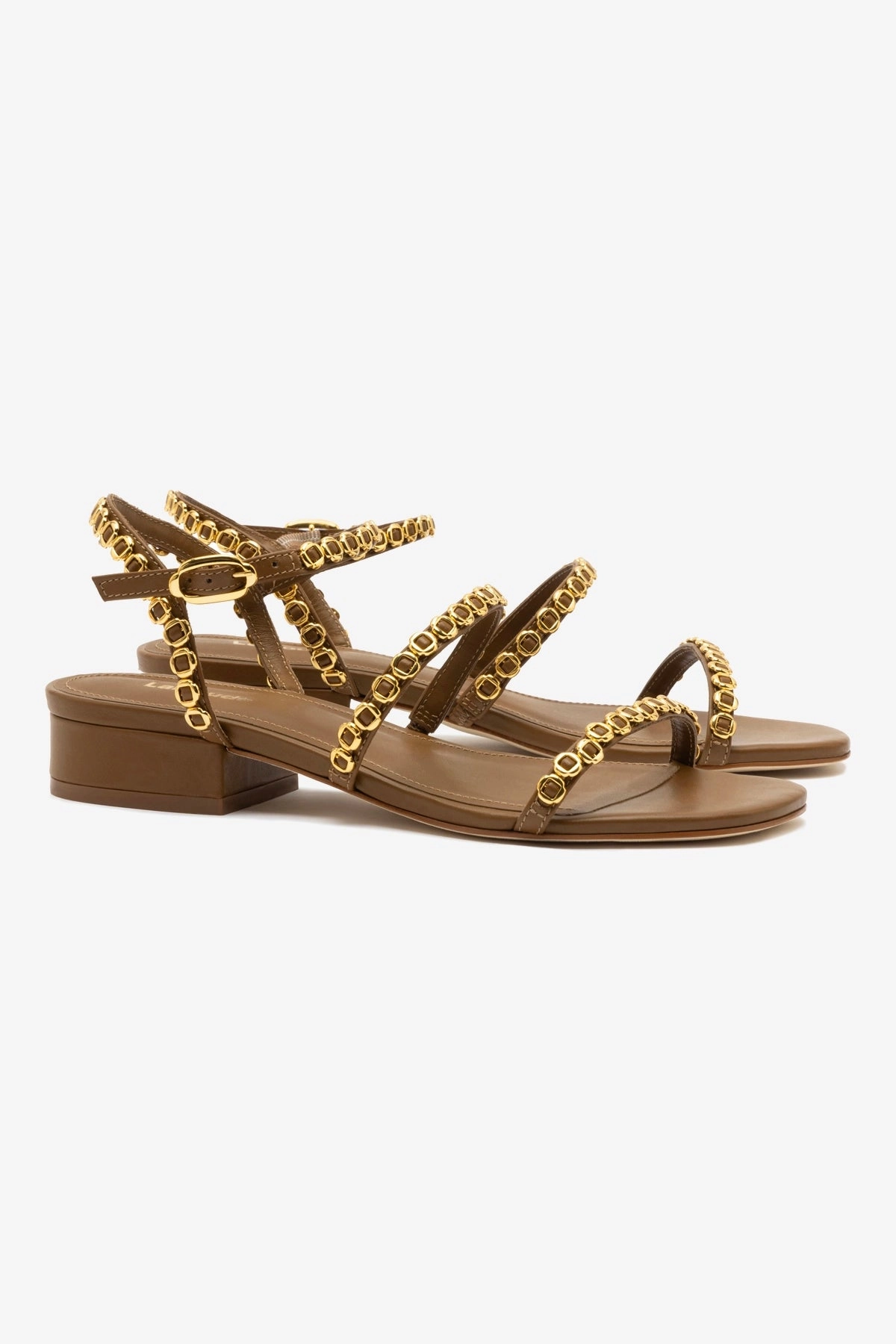 Milanina Flat Sandal In Russet Leather All-season Shoes Versatile Walk