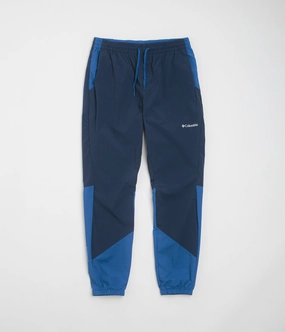 premium fabric Anti Snag Threading Columbia Tech Nylon Pants - Mountain Blue / Collegiate Navy