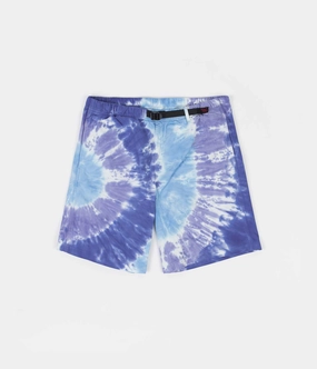 souvenir choice Gramicci Tie Dye G-Shorts - Blue Psychedelic