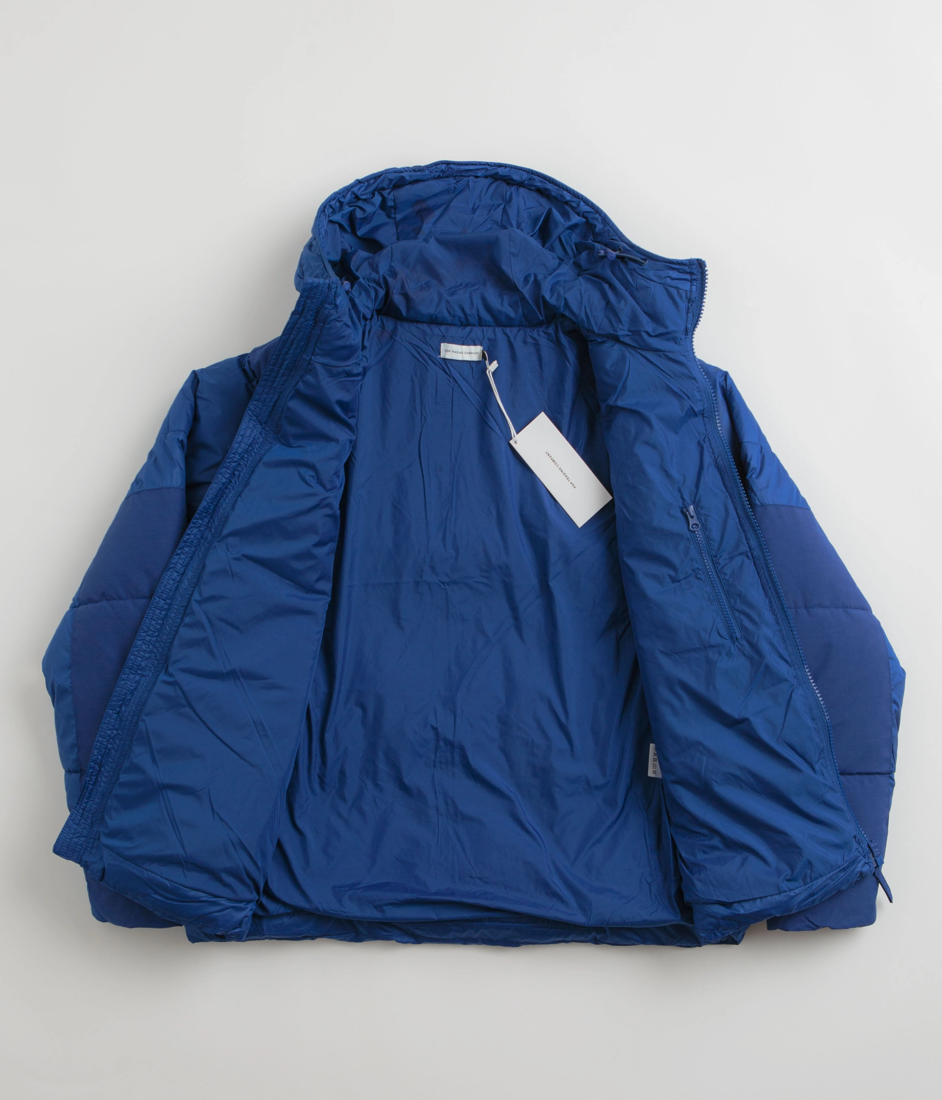 Non Bulky Insulation Tech Pop Trading Company Puffer Jacket - Sodalite Blue