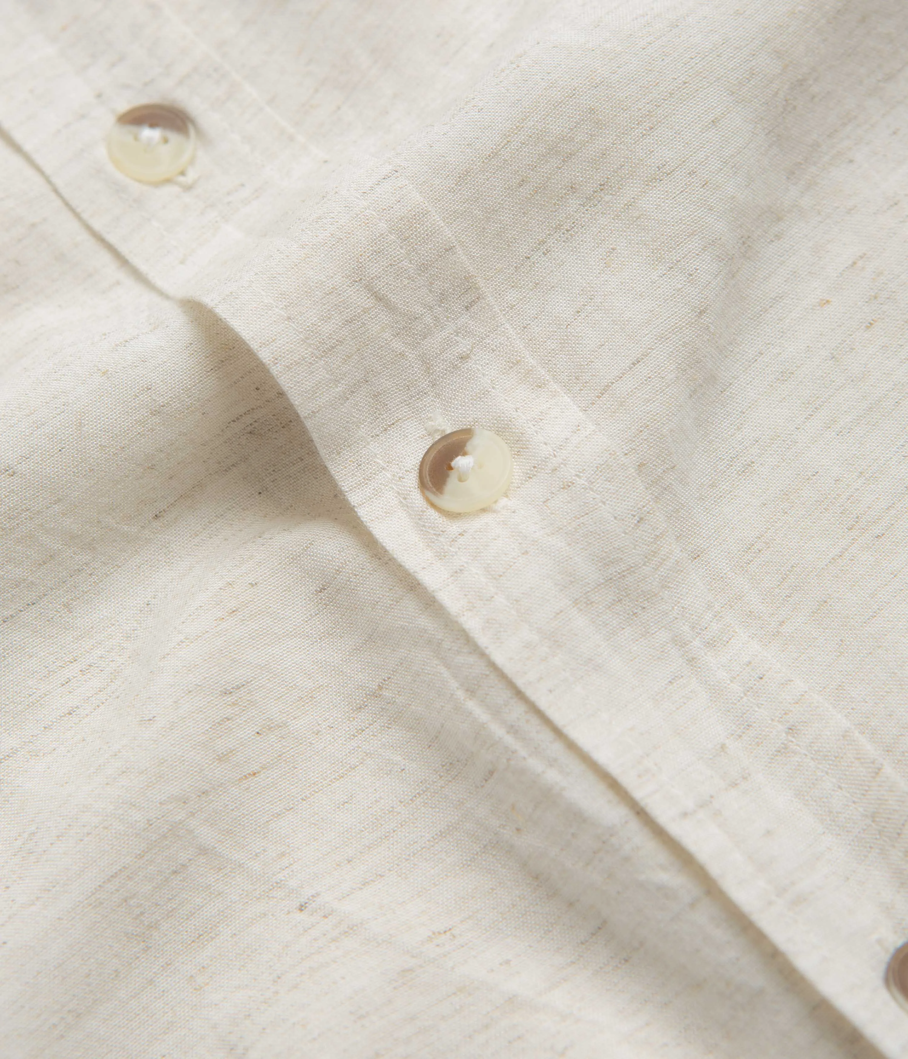 Earthy Palette Trendsetter Choice Mollusk Summer Shirt - Natural Chambray