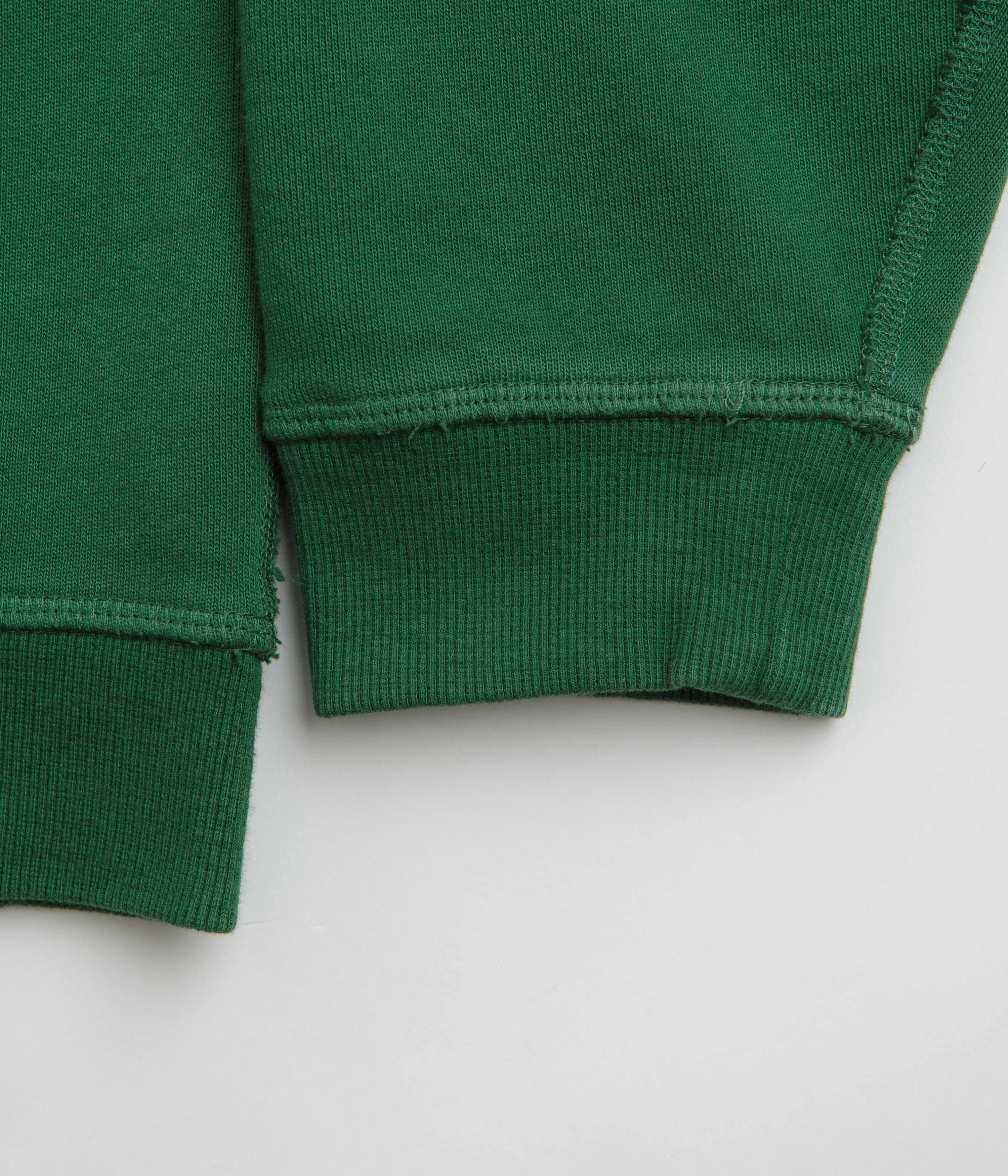Soft Fabric Look Mollusk Kelp Crewneck Sweatshirt - Rover Green
