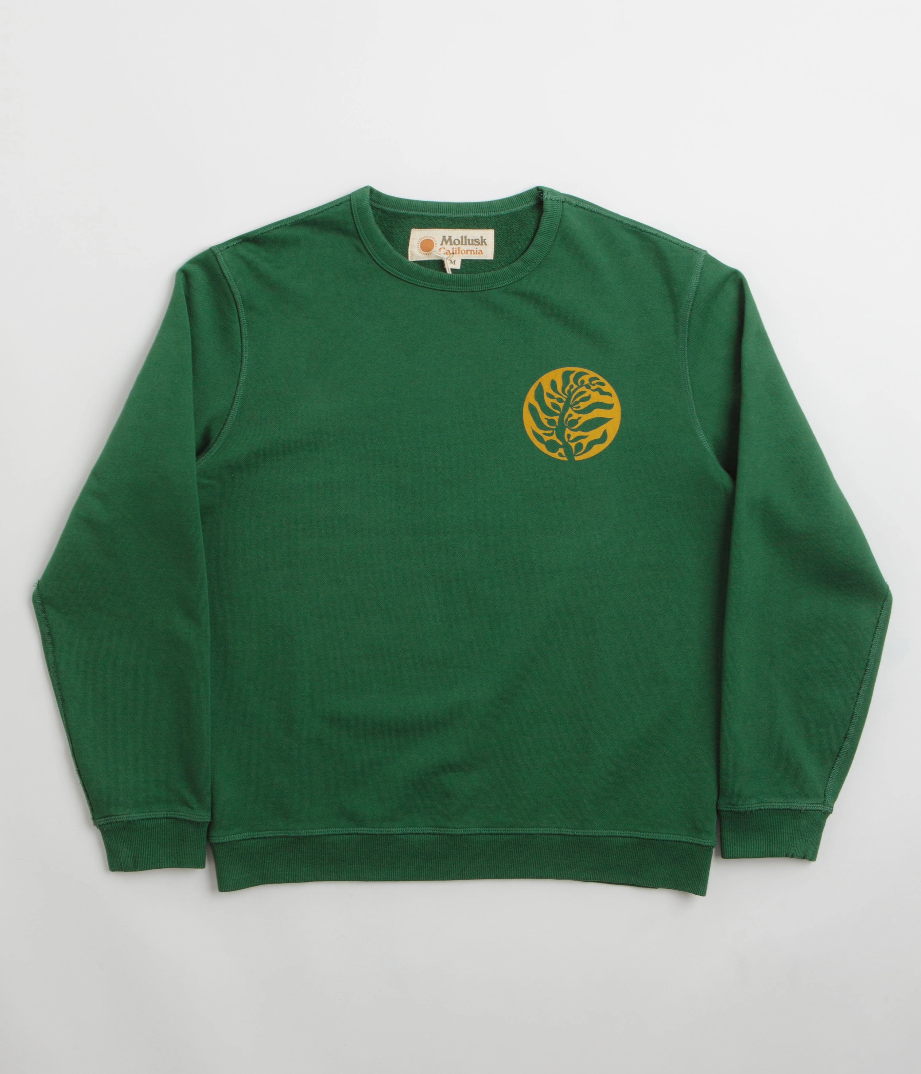 Knitwear Essential Mollusk Kelp Crewneck Sweatshirt - Rover Green