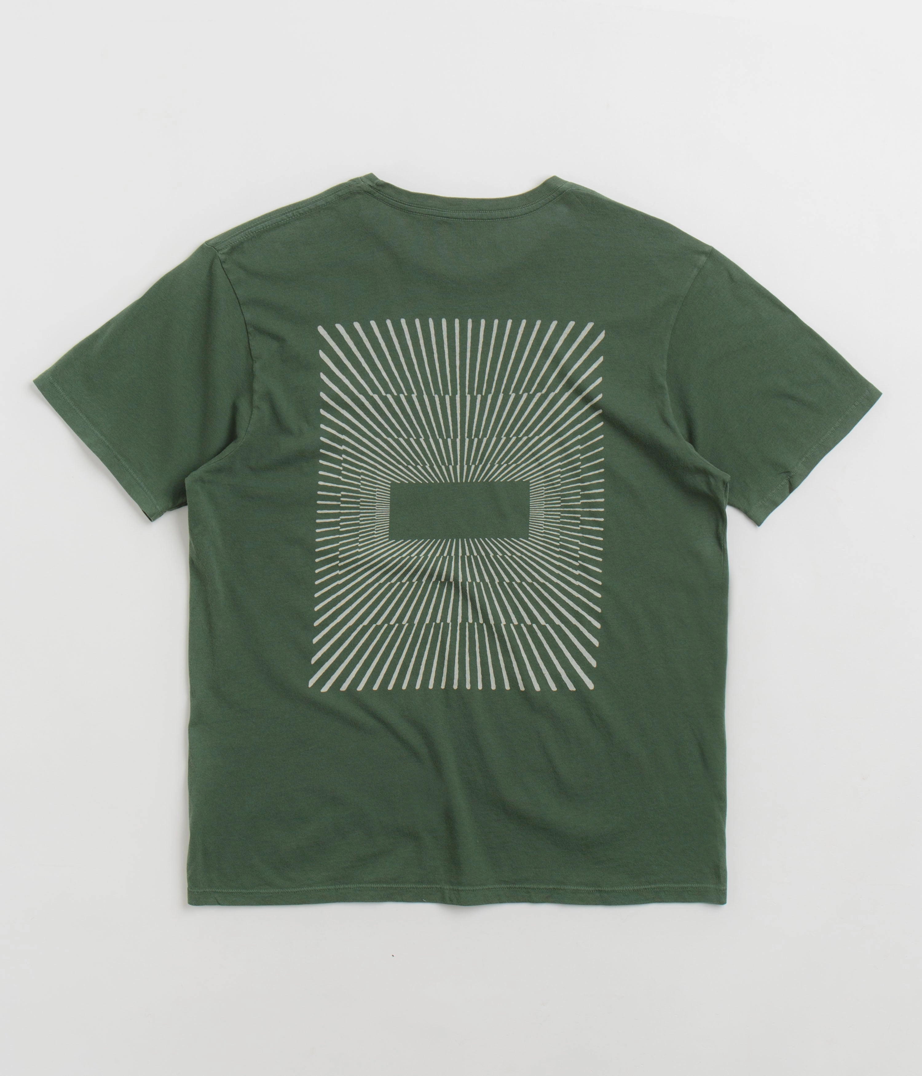 Mollusk Morning Light T-Shirt - Rover Green Easy Wear Option Recycled Polyester Blend