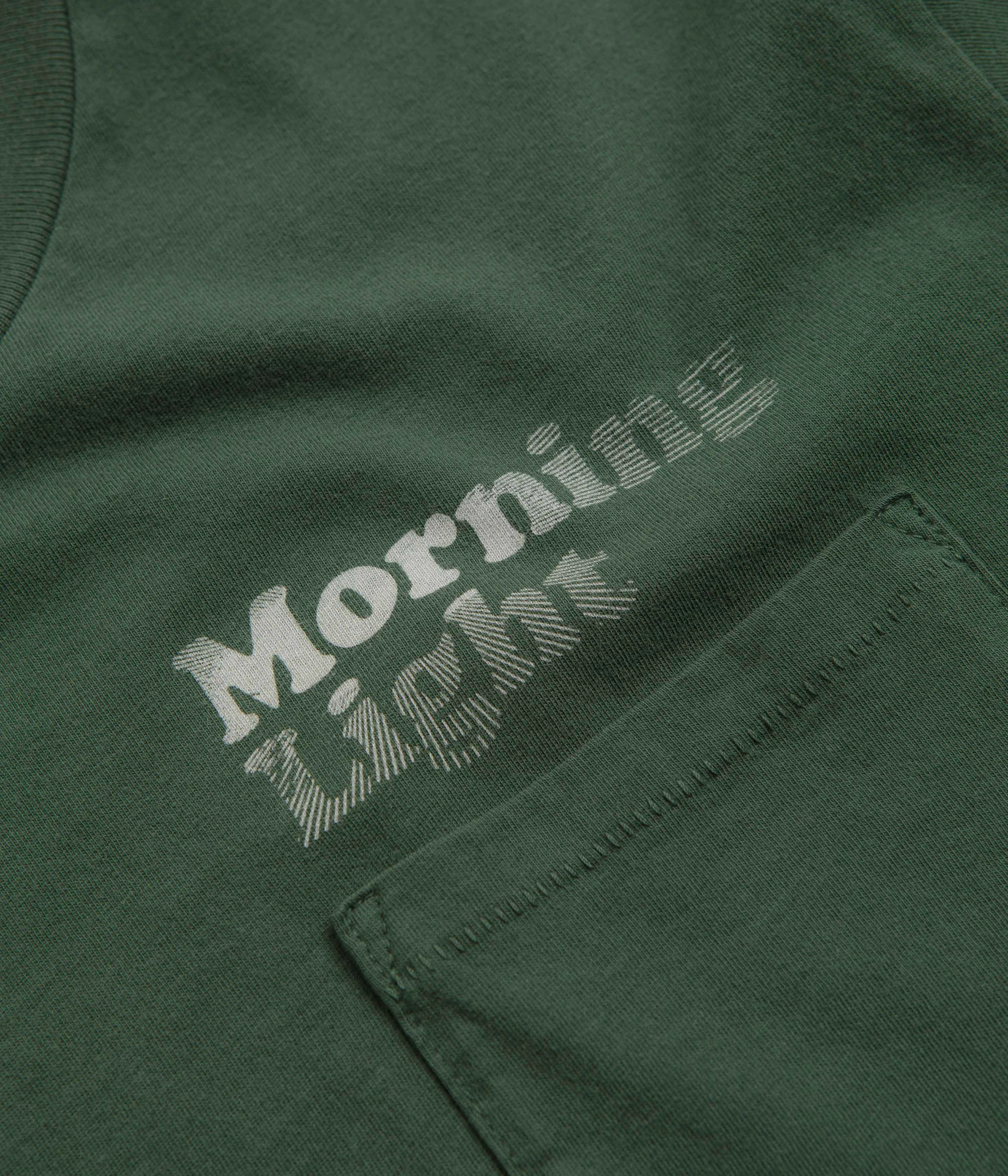 Cozy And Stylish Mollusk Morning Light T-Shirt - Rover Green