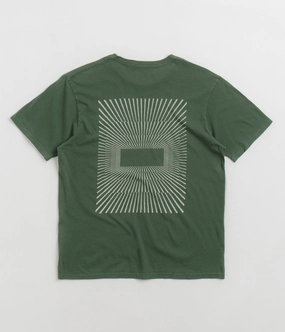 Mollusk Morning Light T-Shirt - Rover Green Easy Wear Option Recycled Polyester Blend