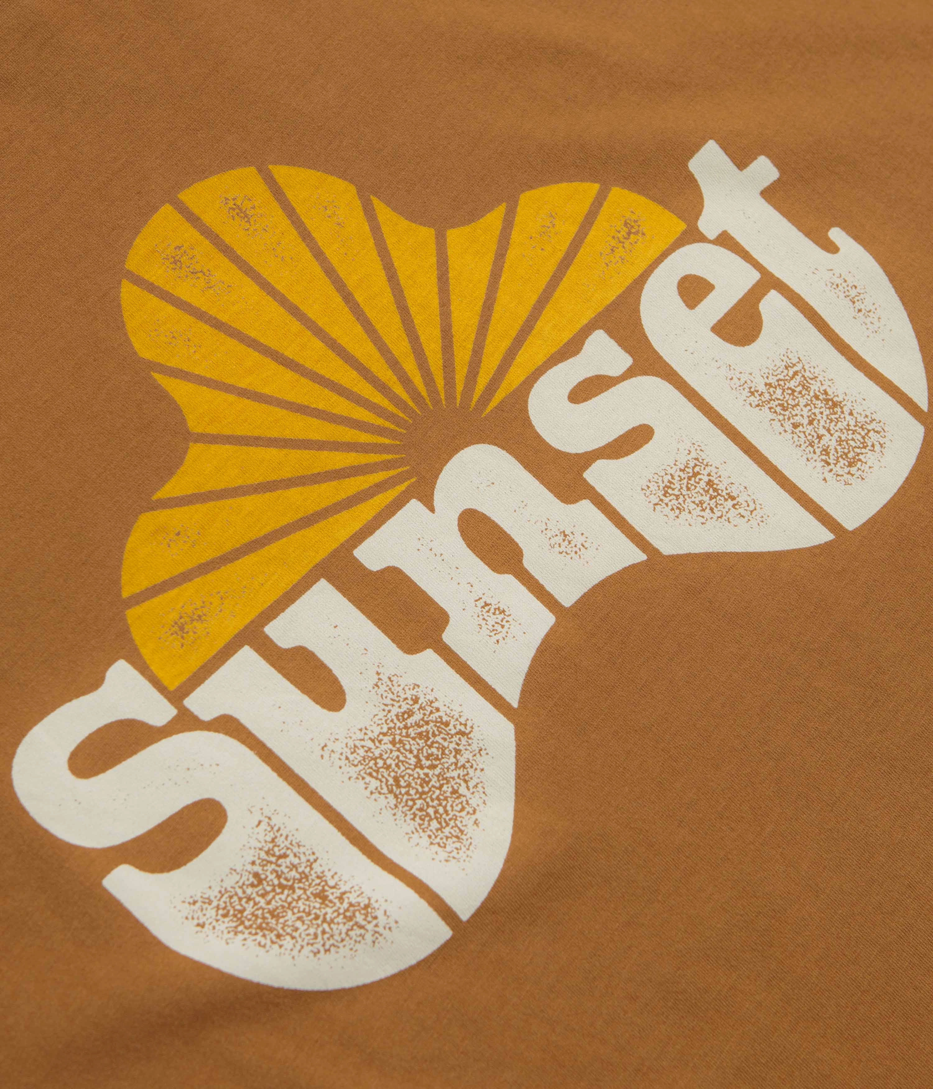 Classic Wearable EasyCareFinish Mollusk Sunset T-Shirt - Almond