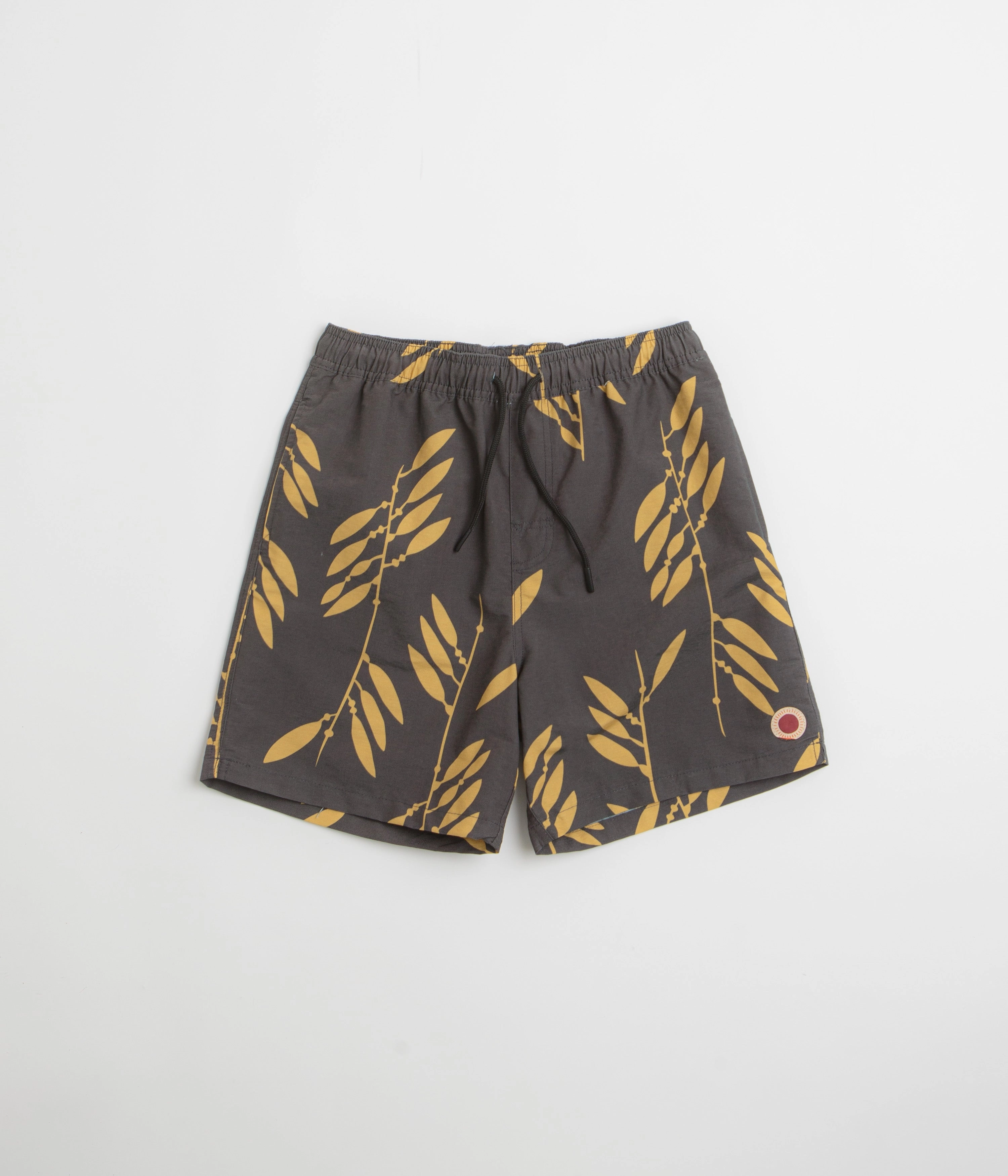 Flexible Gusset Mollusk Vacation Trunks - Kelp